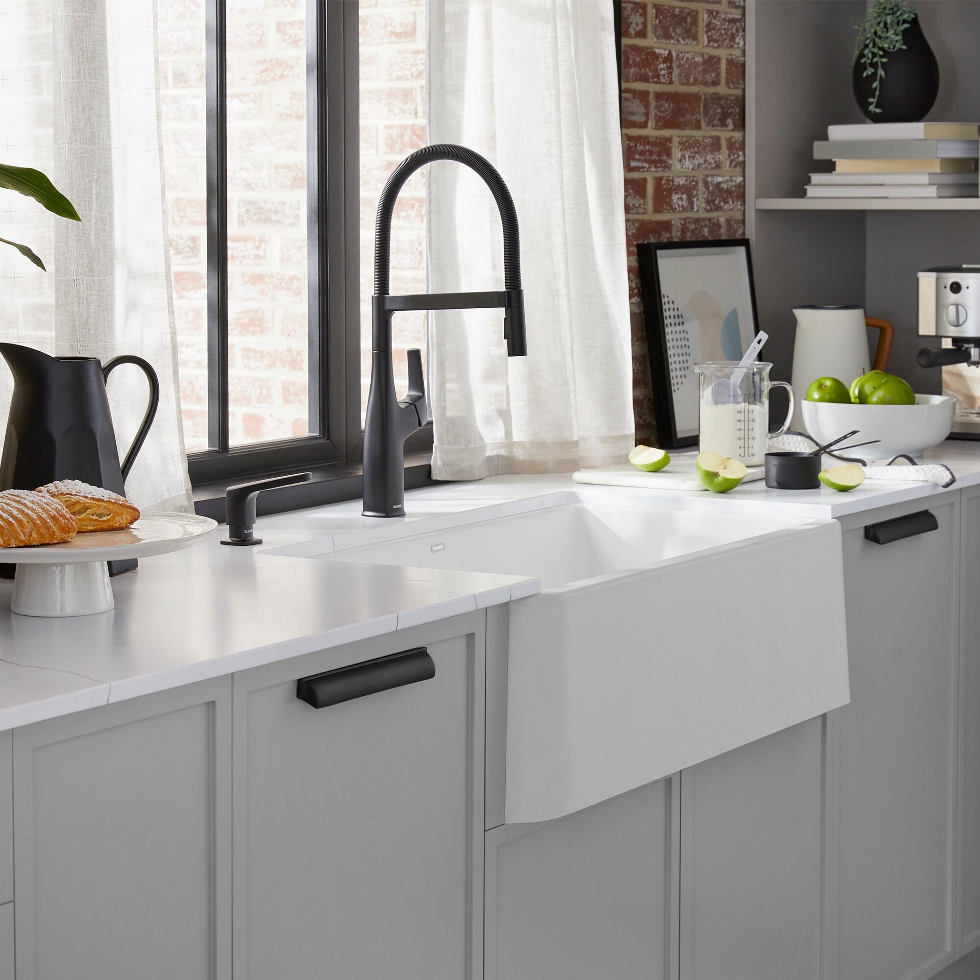 Ikon SILGRANIT 33" L x 19" W Farmhouse Sink