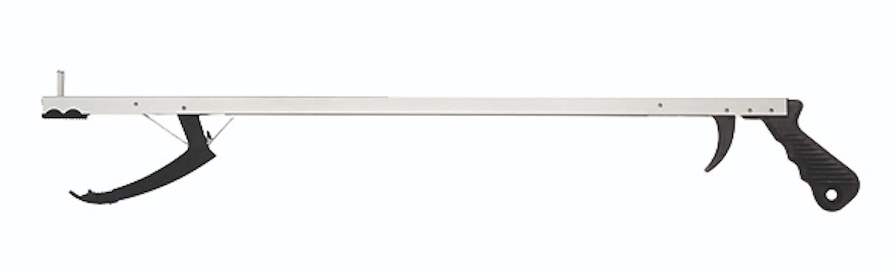 Essential Medical Supply Aluminum Reacher with Plastic Jaw and Raised Magnetic Post