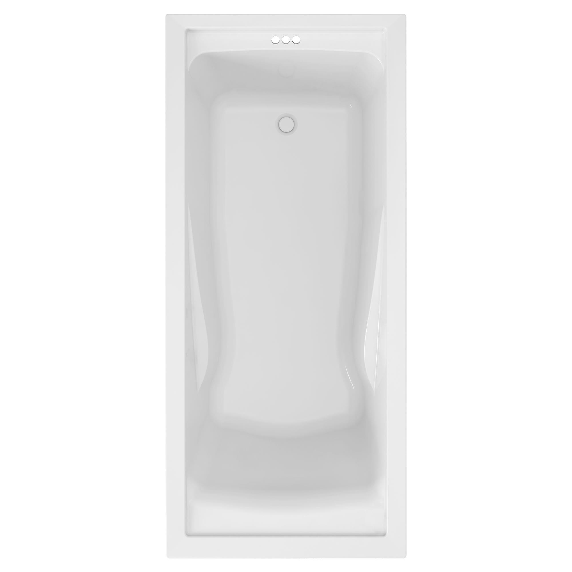 Evolution 60'' x 32'' Drop-In Soaking Fiberglass Bathtub