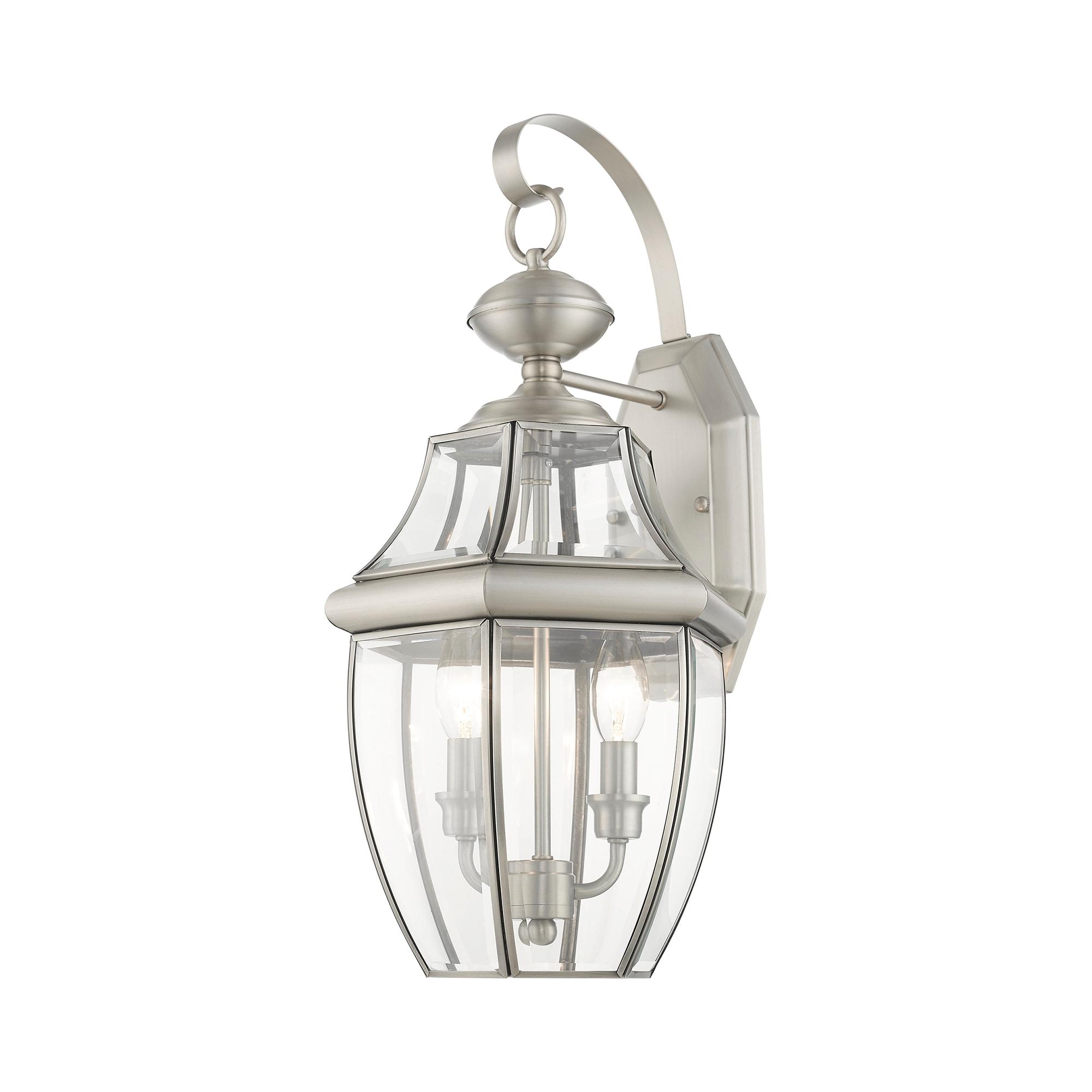 Livex Lighting Monterey 2 - Light Wall Light in  Brushed Nickel