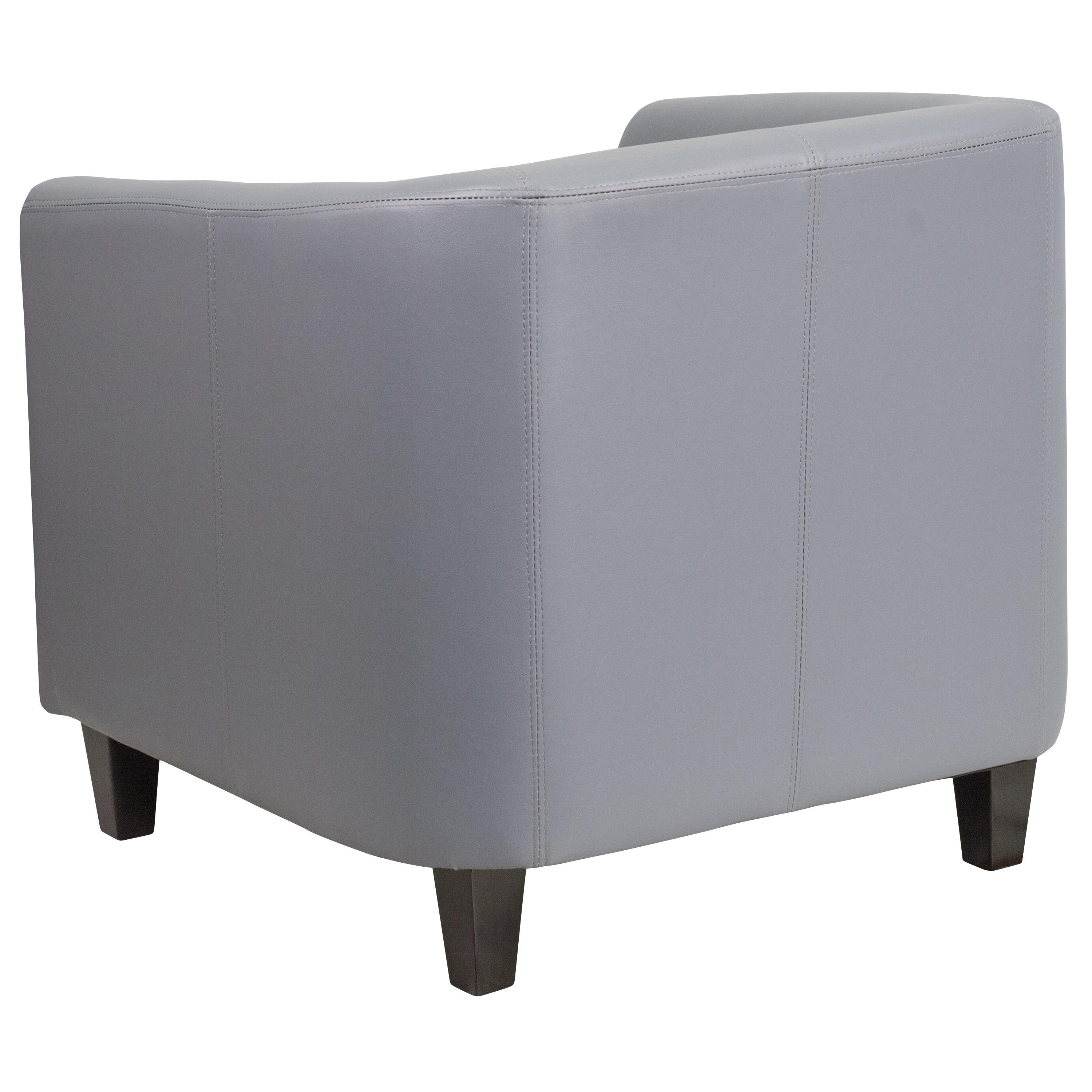 Flash Furniture Katie LeatherSoft Lounge Chair with Sloping Arms