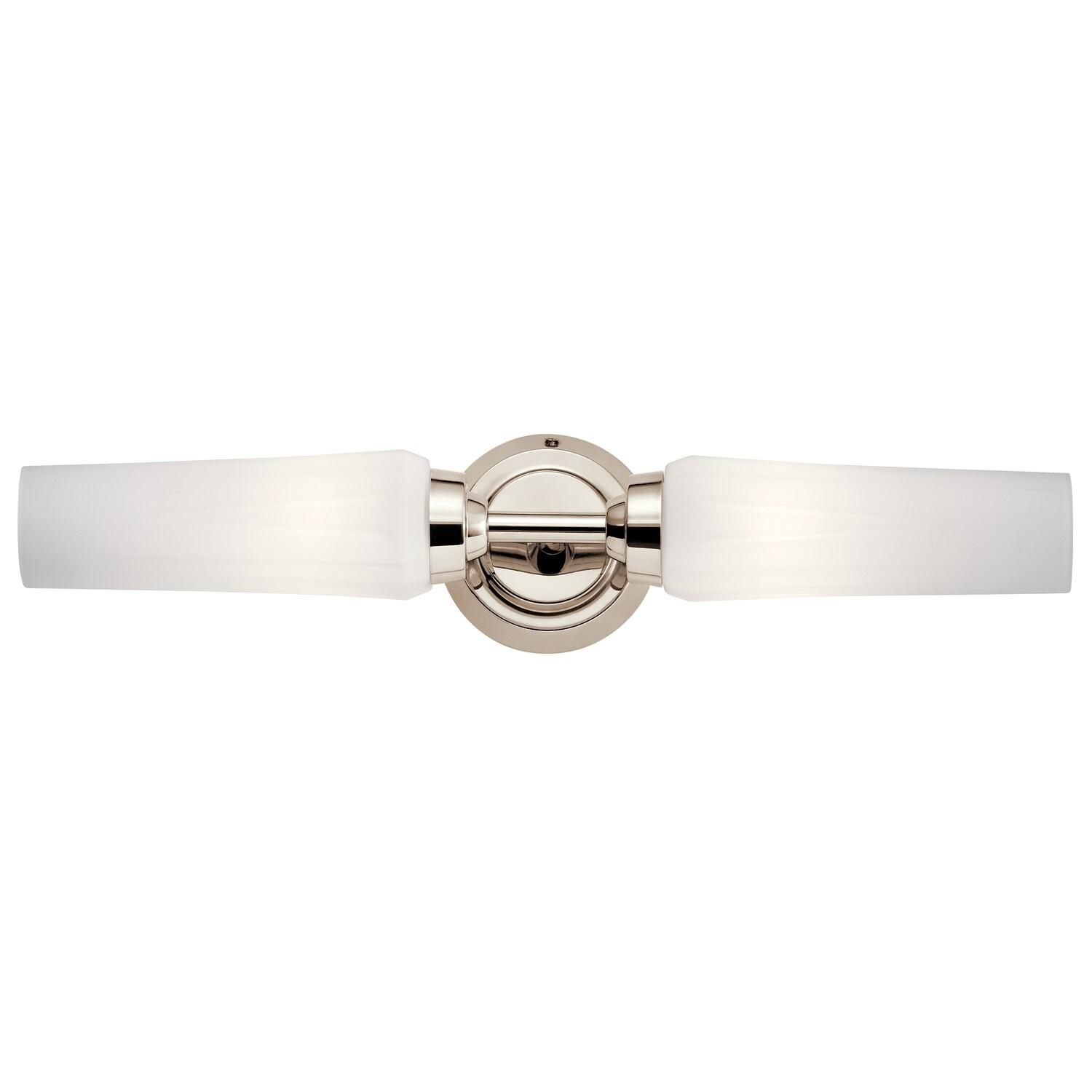 Kichler Lighting Truby 2 - Light Vanity in  Polished Nickel