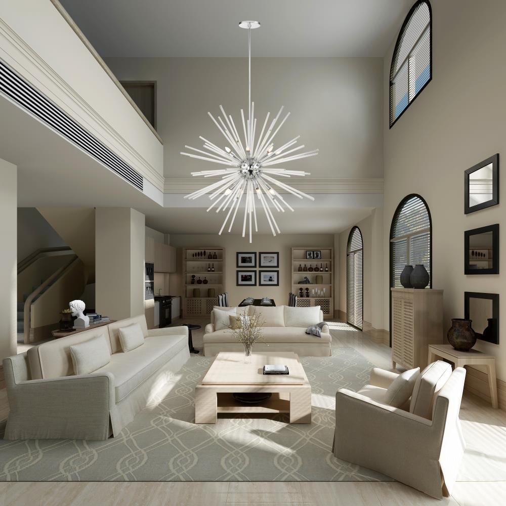 Livex Lighting Utopia 16 - Light Chandelier in  Polished Chrome