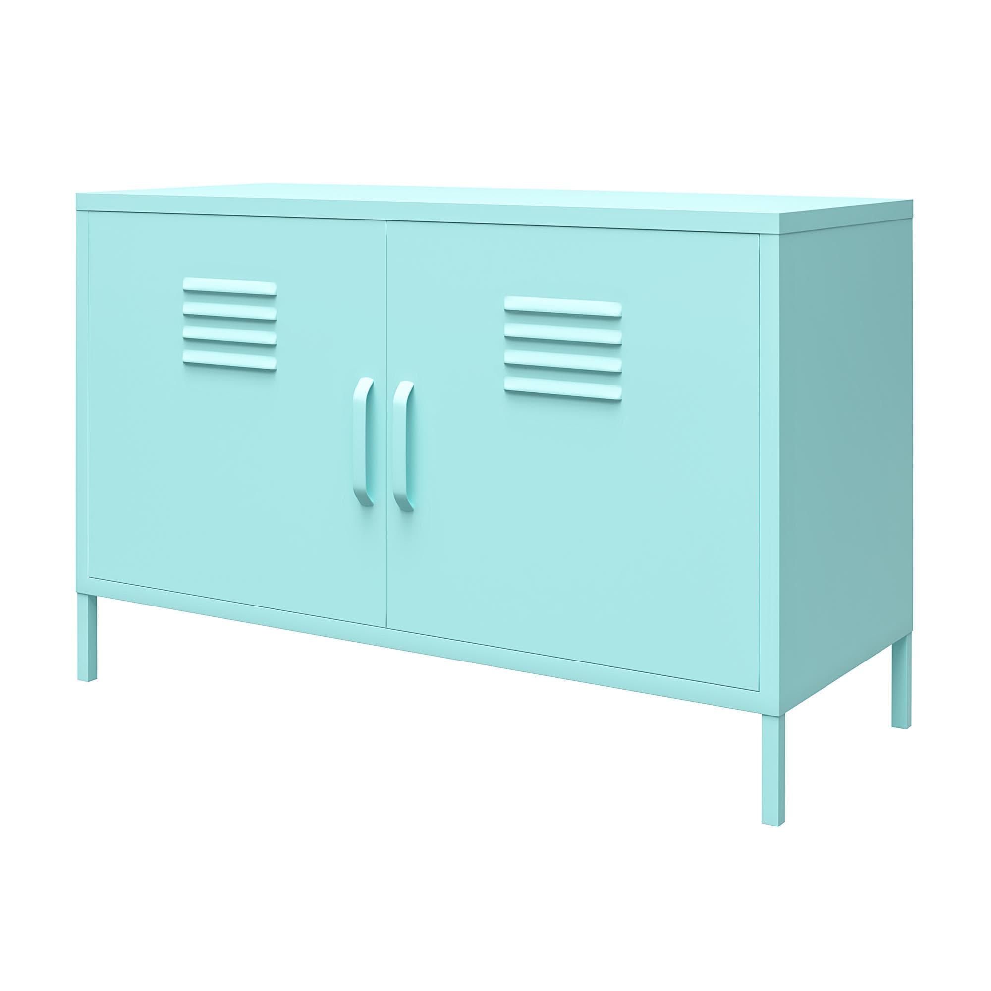 Cache Unfinished Metal Accent Cabinet