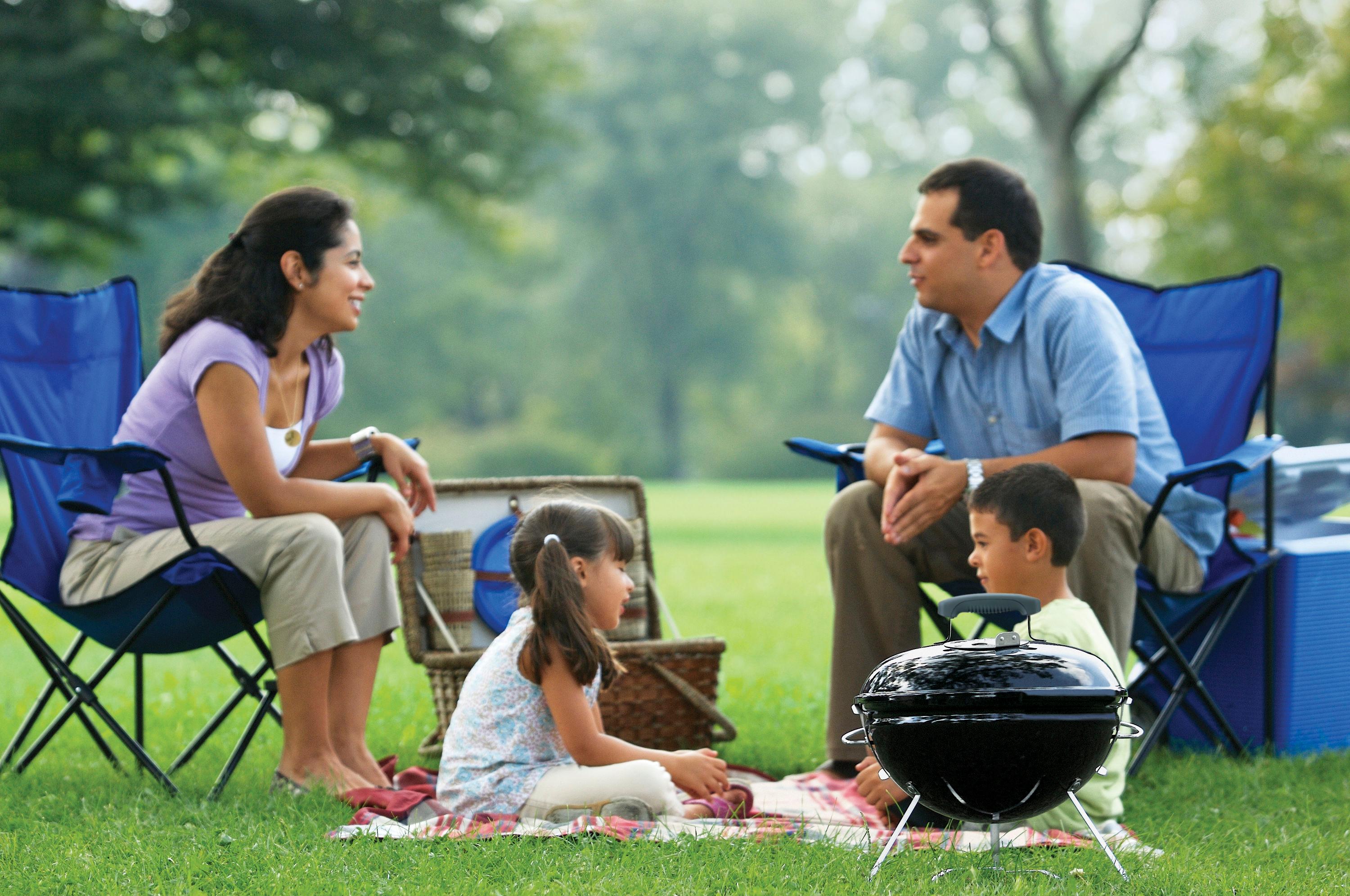 Slate Blue 14-Inch Portable Charcoal Kettle Grill