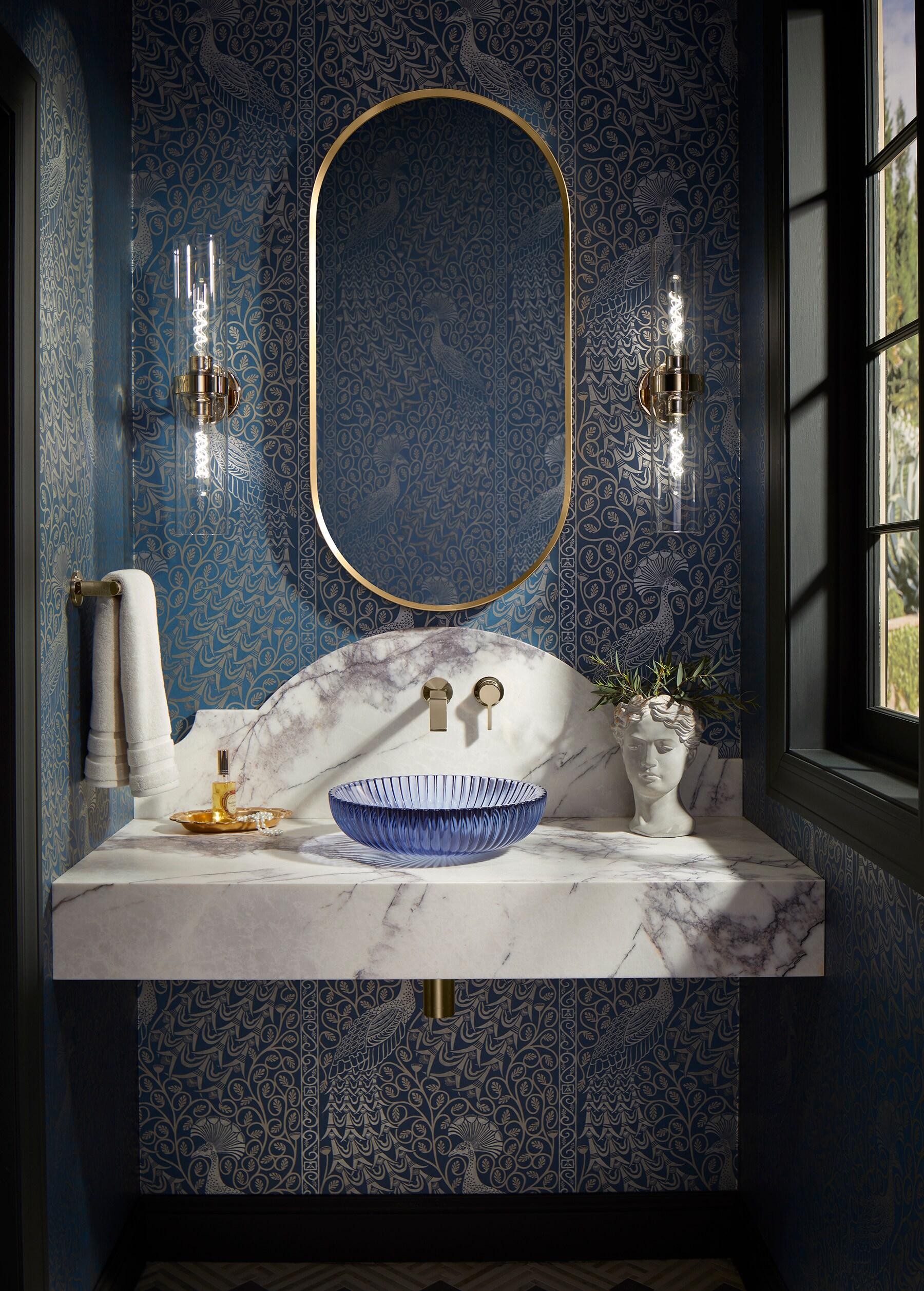 Essential Capsule Wall Mirror, Bathroom/Vanity Mirror with Frame