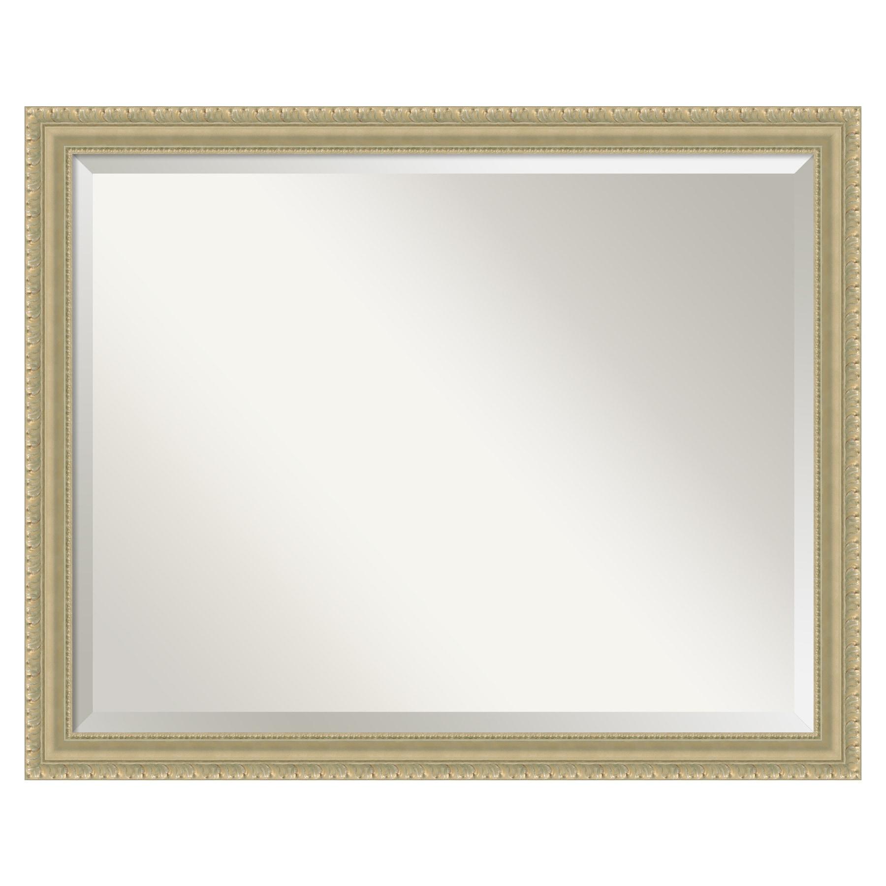 Champagne Teardrop Bathroom Mirror