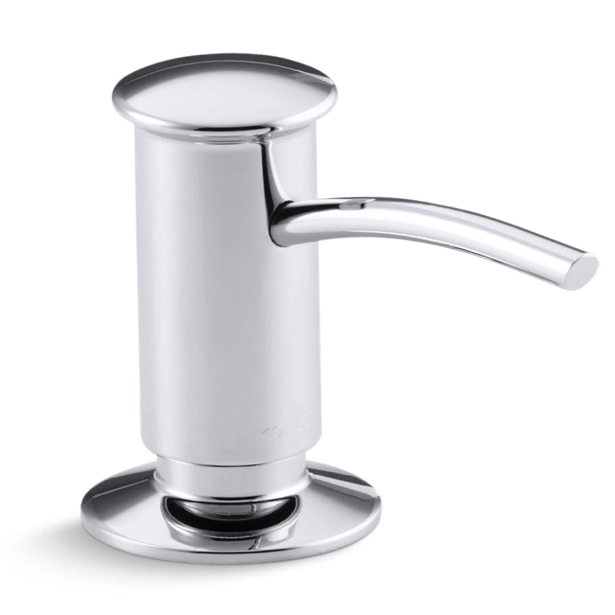 Contemporary Design Refillable Soap Dispenser, Lotion Dispenser for Bathroom or Kitchen