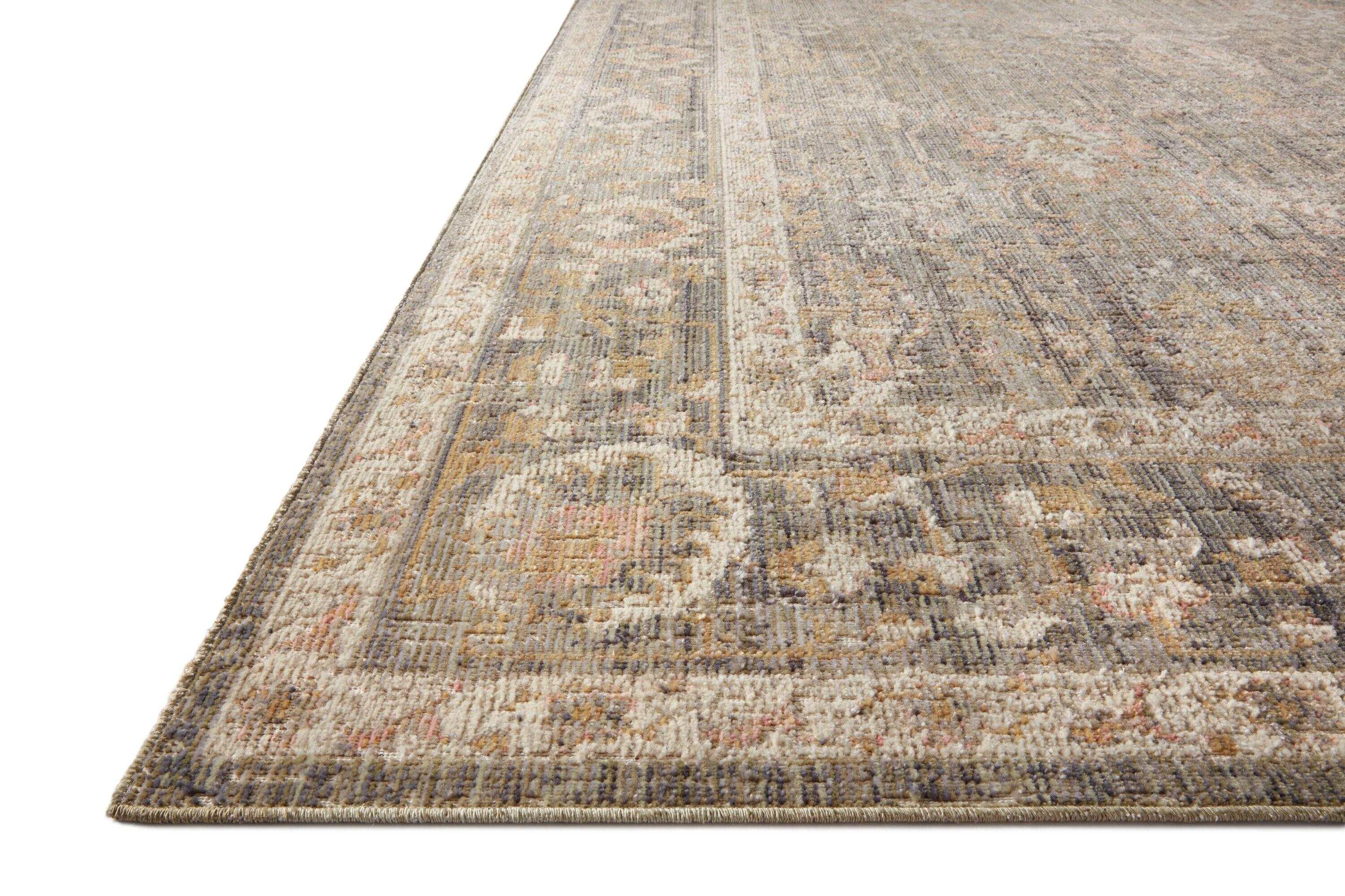 Rosemarie Rug by Chris Loves Julia x Loloi - Sage and Blush / 2'7" x 12' Runner