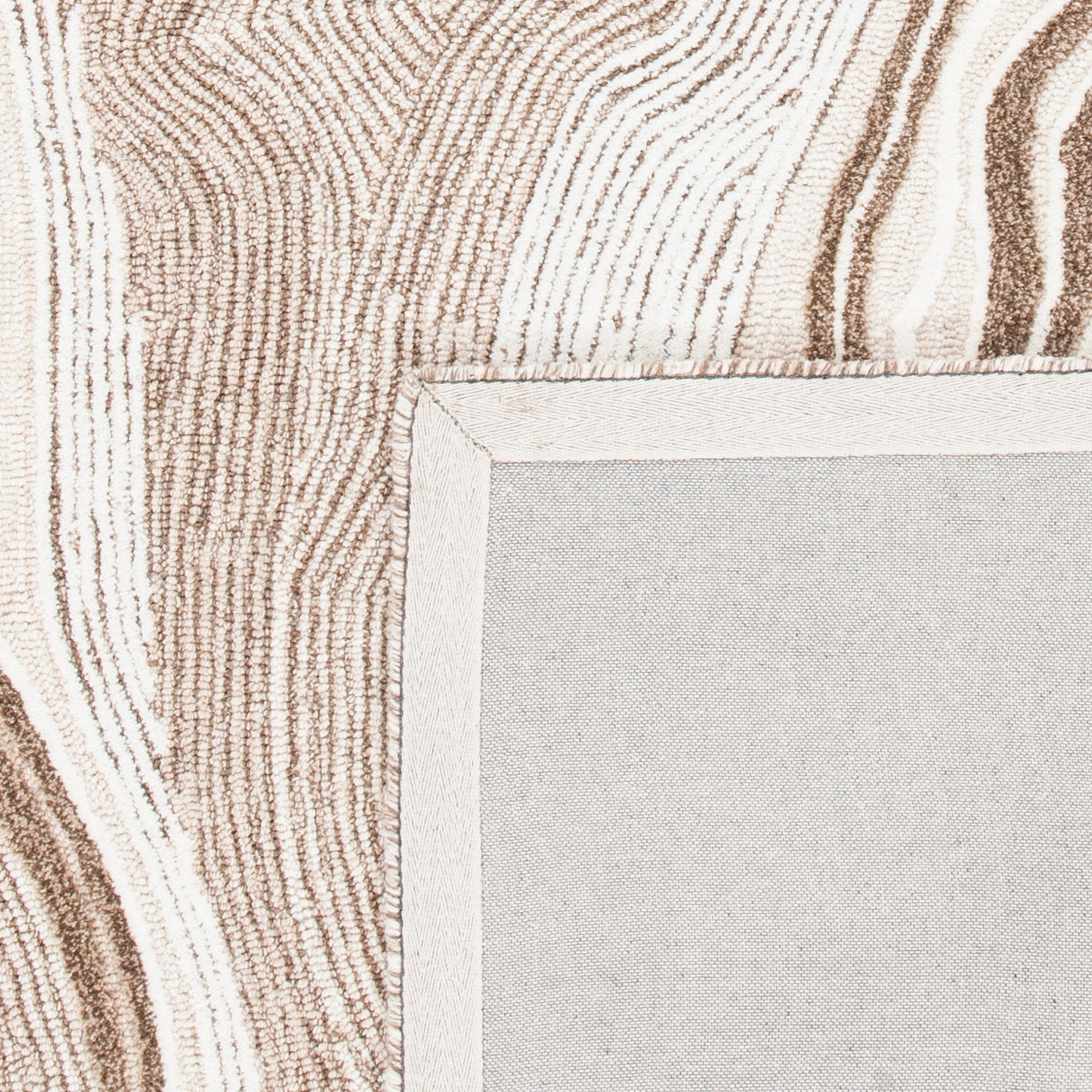 Fifth Avenue FTV121 Hand Tufted Indoor Runner - Beige/Ivory - 2'3"x8' - Safavieh