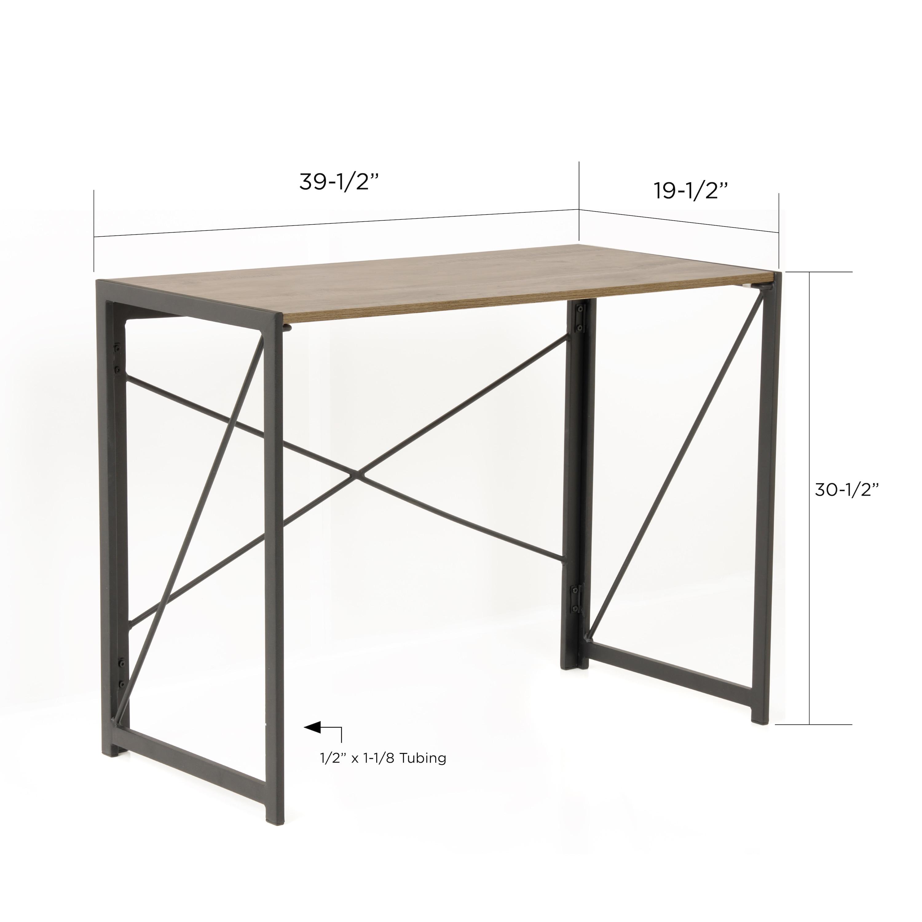 Metal Base Writing Desk