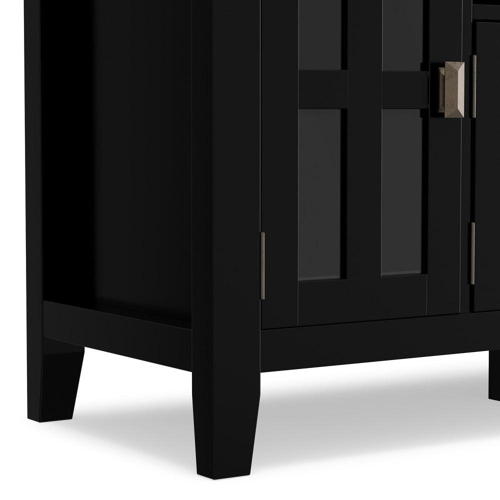 Simpli Home Artisan SOLID WOOD 72 inch TV Media Stand