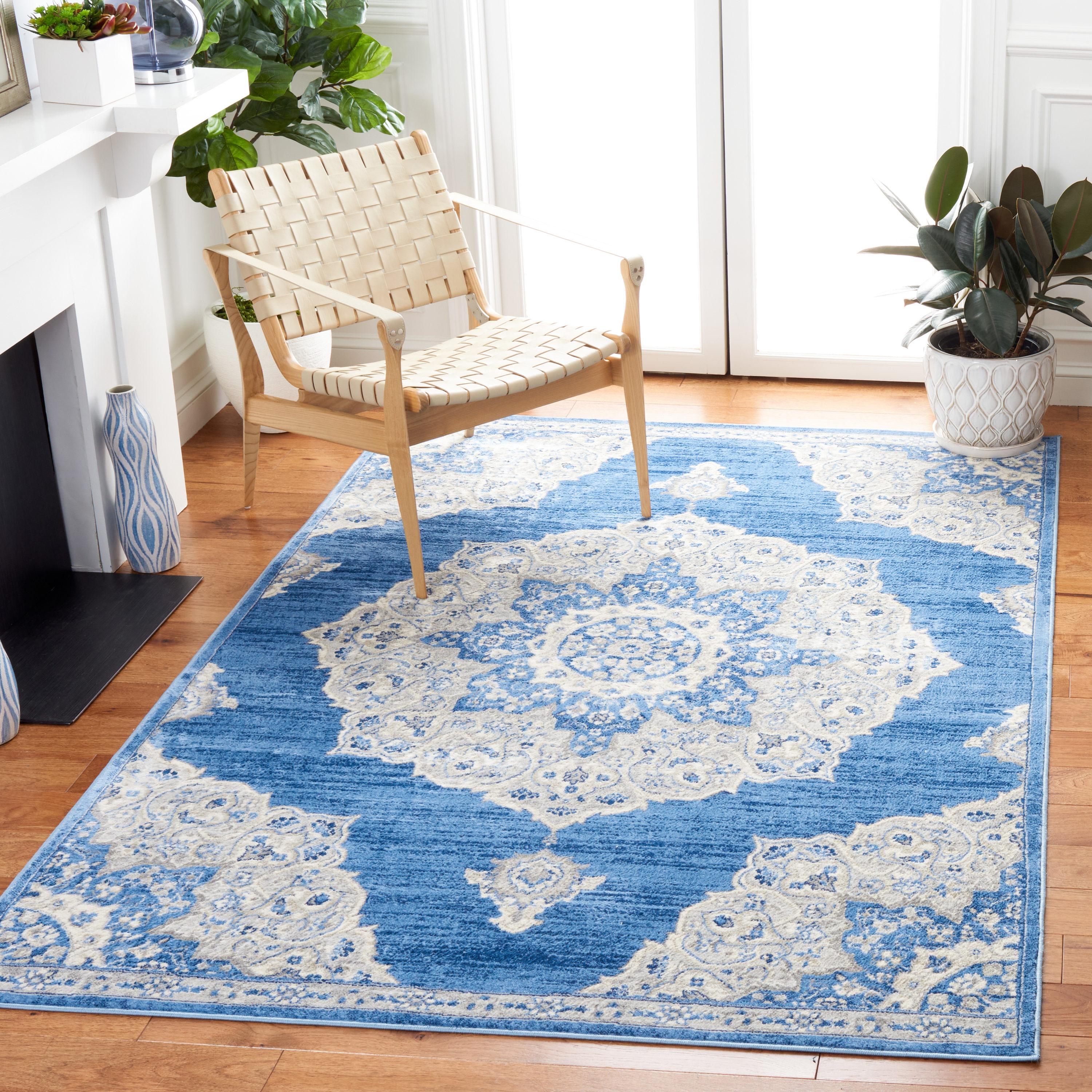 Kelly Clarkson Home Callum 802 Area Rug In Blue / Grey