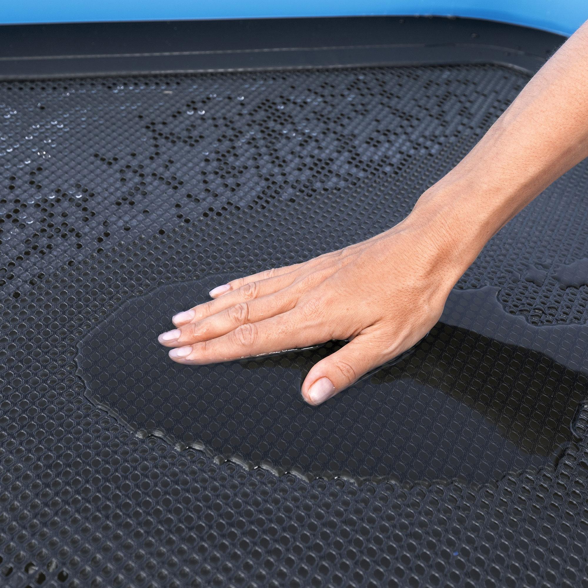 Bestway Hydro Force Detachable Summer Slide 5 Person Inflatable Activity Island with Cup Holders and Heavy Duty Handles for Easy Transport, Blue