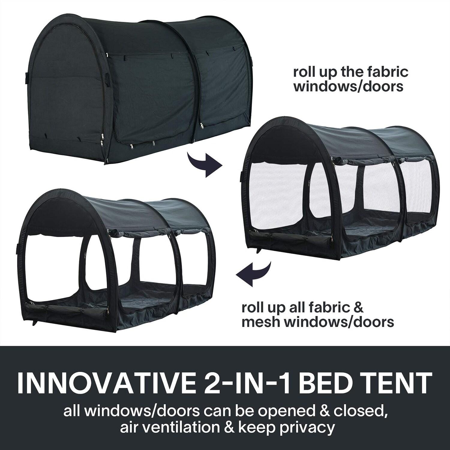 Alvantor Pop up Portable Privacy Space Sleeping Tent Bed Tent Twin Size