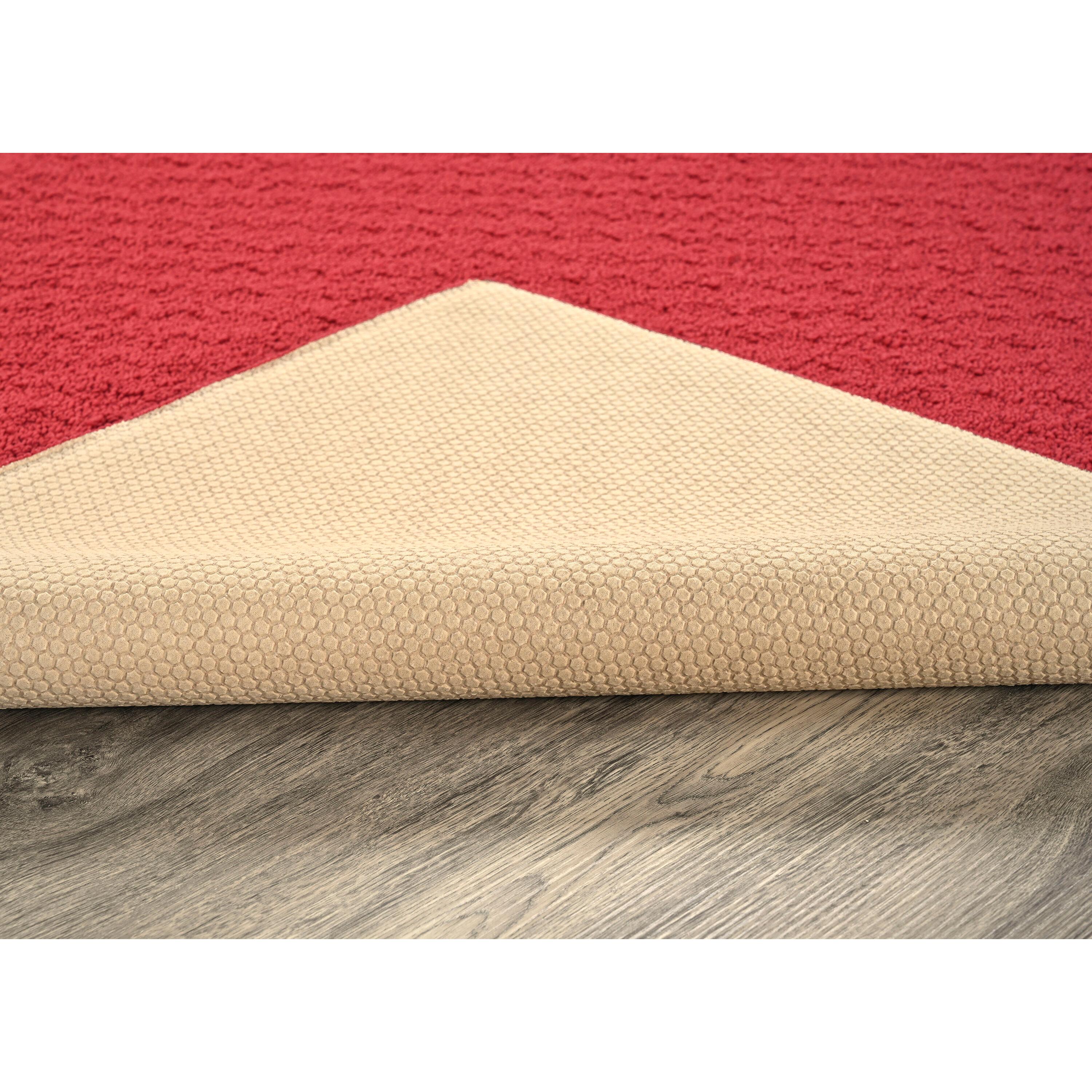 Garland Rug Town Square Polypropylene Chili Red Indoor Area Rug, 8' x 10'