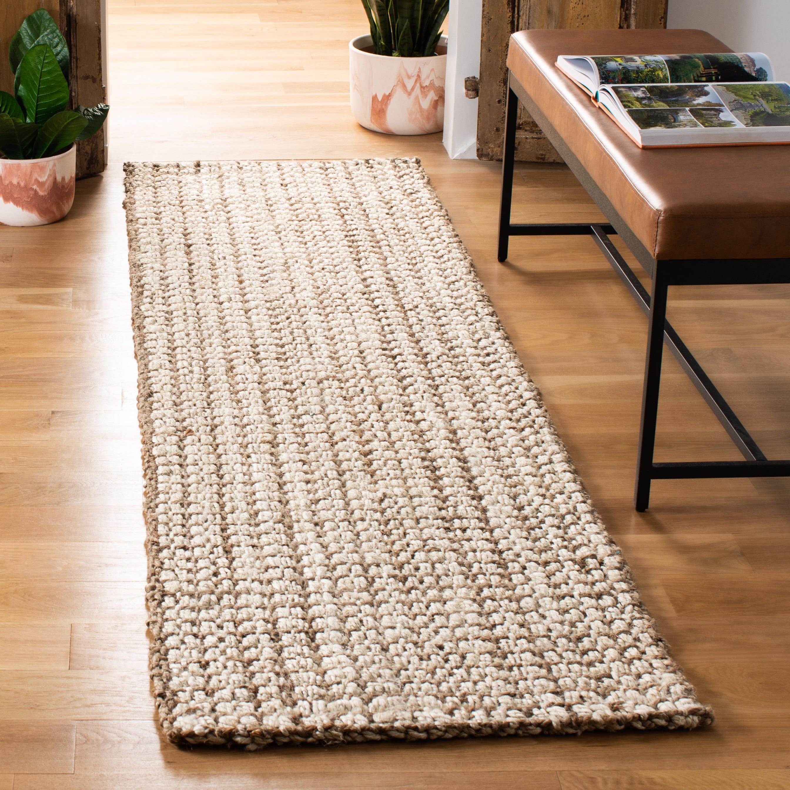 Natural Fiber NF186 Hand Loomed Runner Rug - Ivory/Natural - 2'3"x8' - Safavieh.