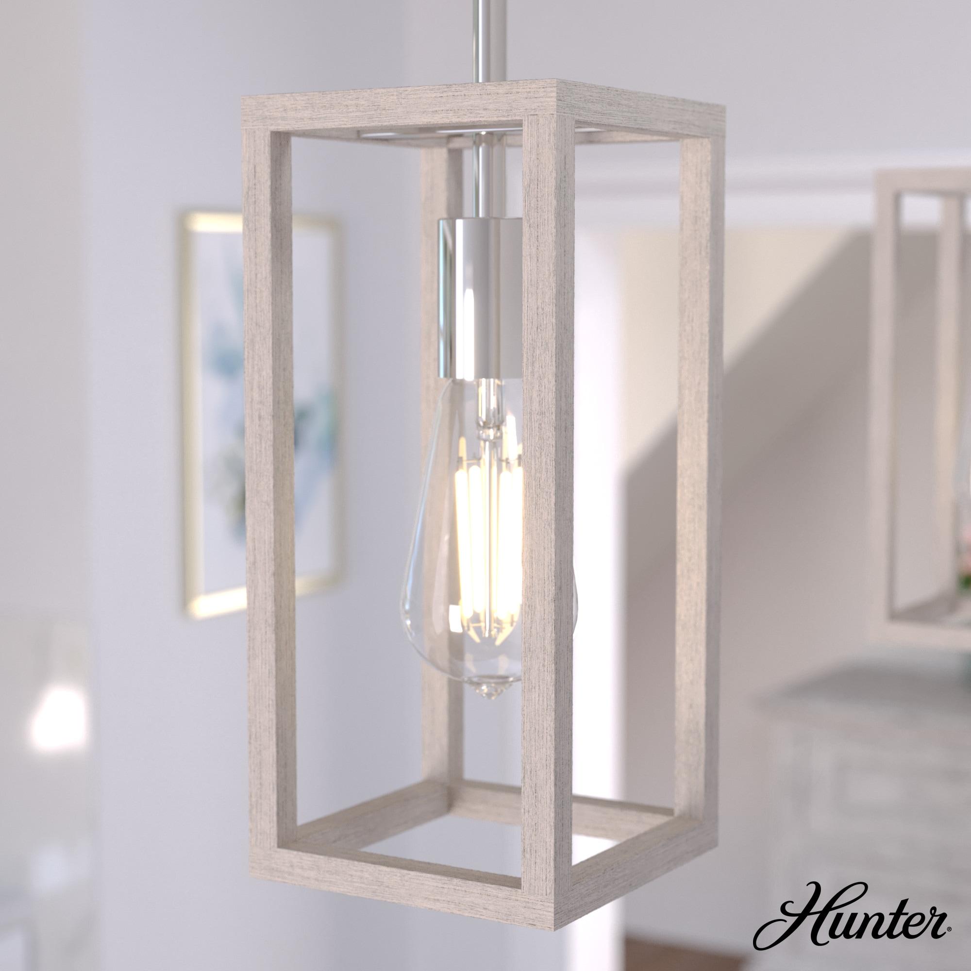 Hunter Fan Squire Manor 1 - Light Rectangle Mini Pendant