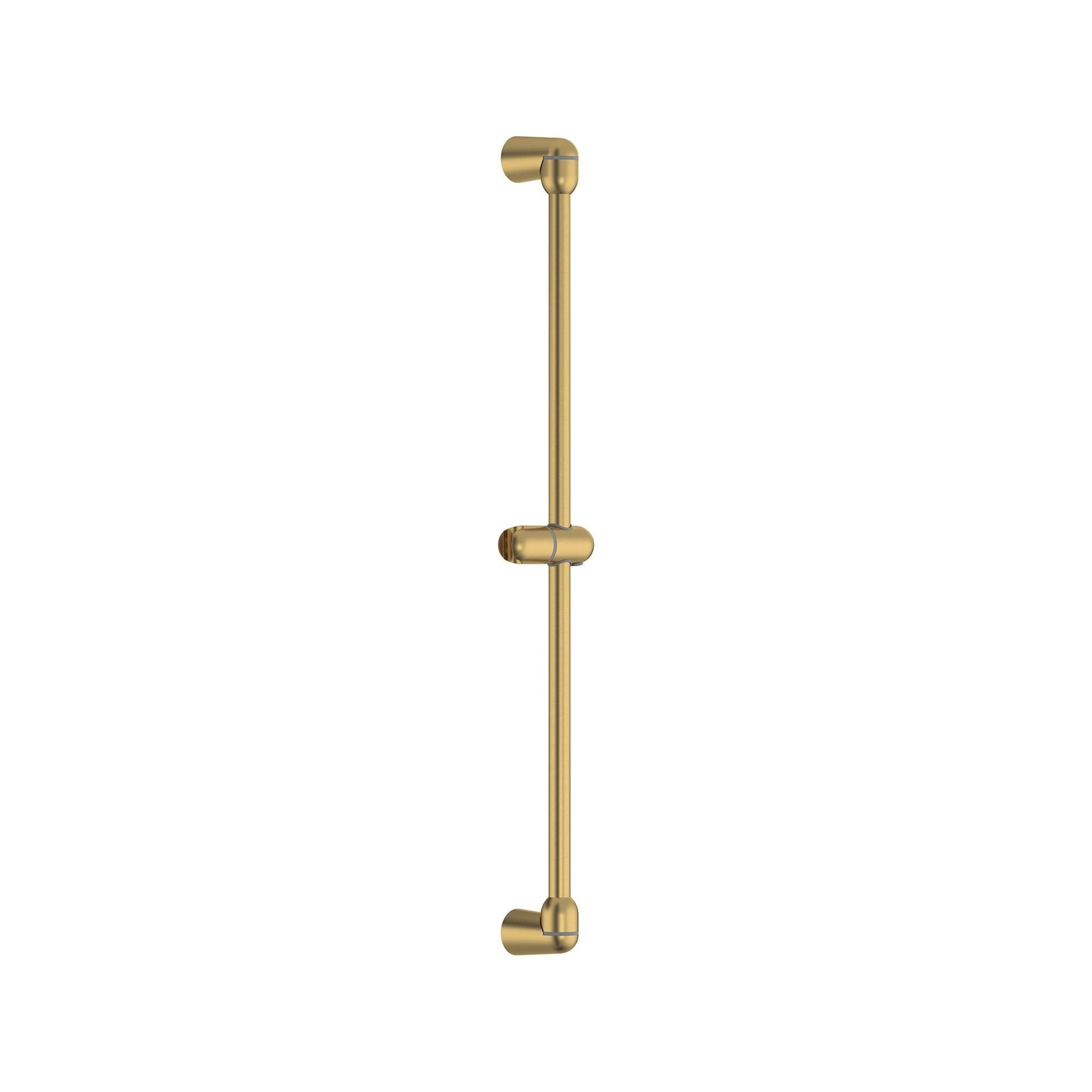 Adjustable 36-Inch Gold Stainless Steel Shower Slide Bar