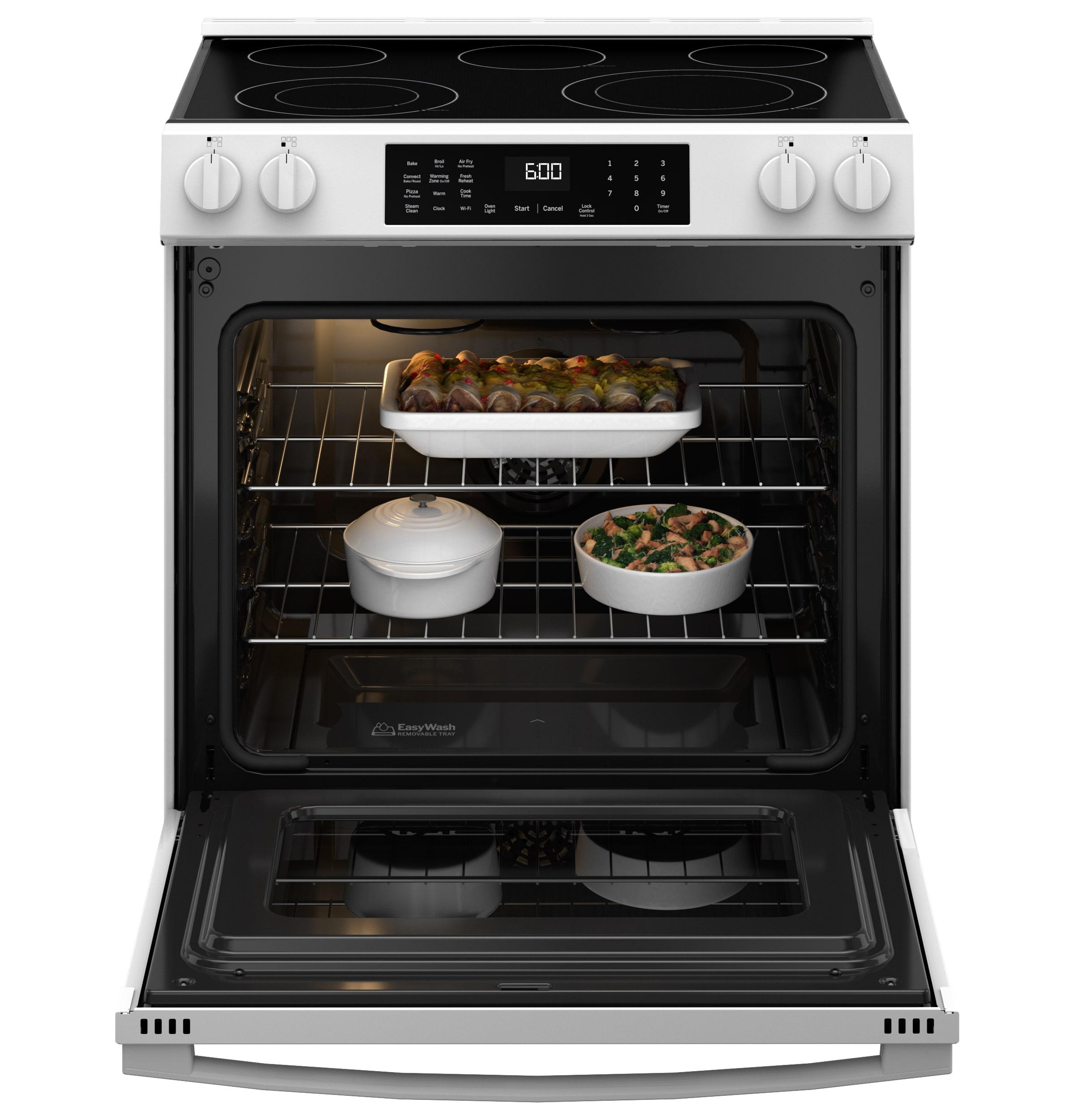 GE 30" Slide-In Electric Convection Range