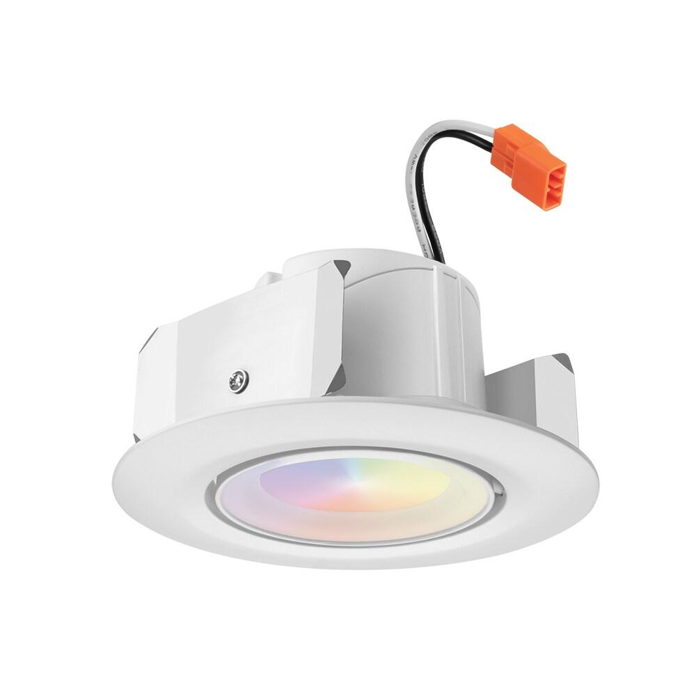 4'' Selectable Color Temperature Dimmable IC Rated Standard Recessed Lighting Kit