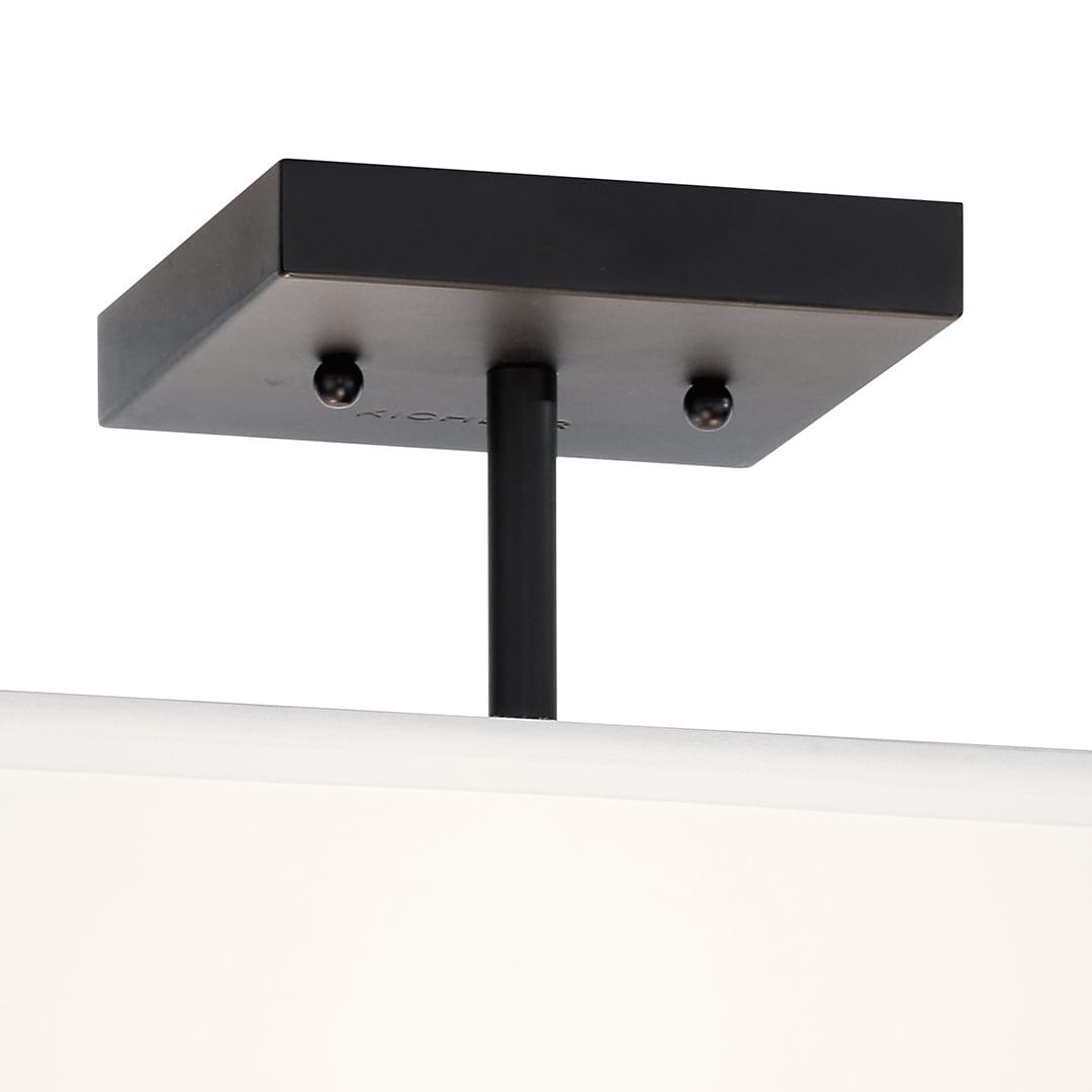 Kichler Lighting Shailene 3 - Light Semi-Flush Mount in  Black