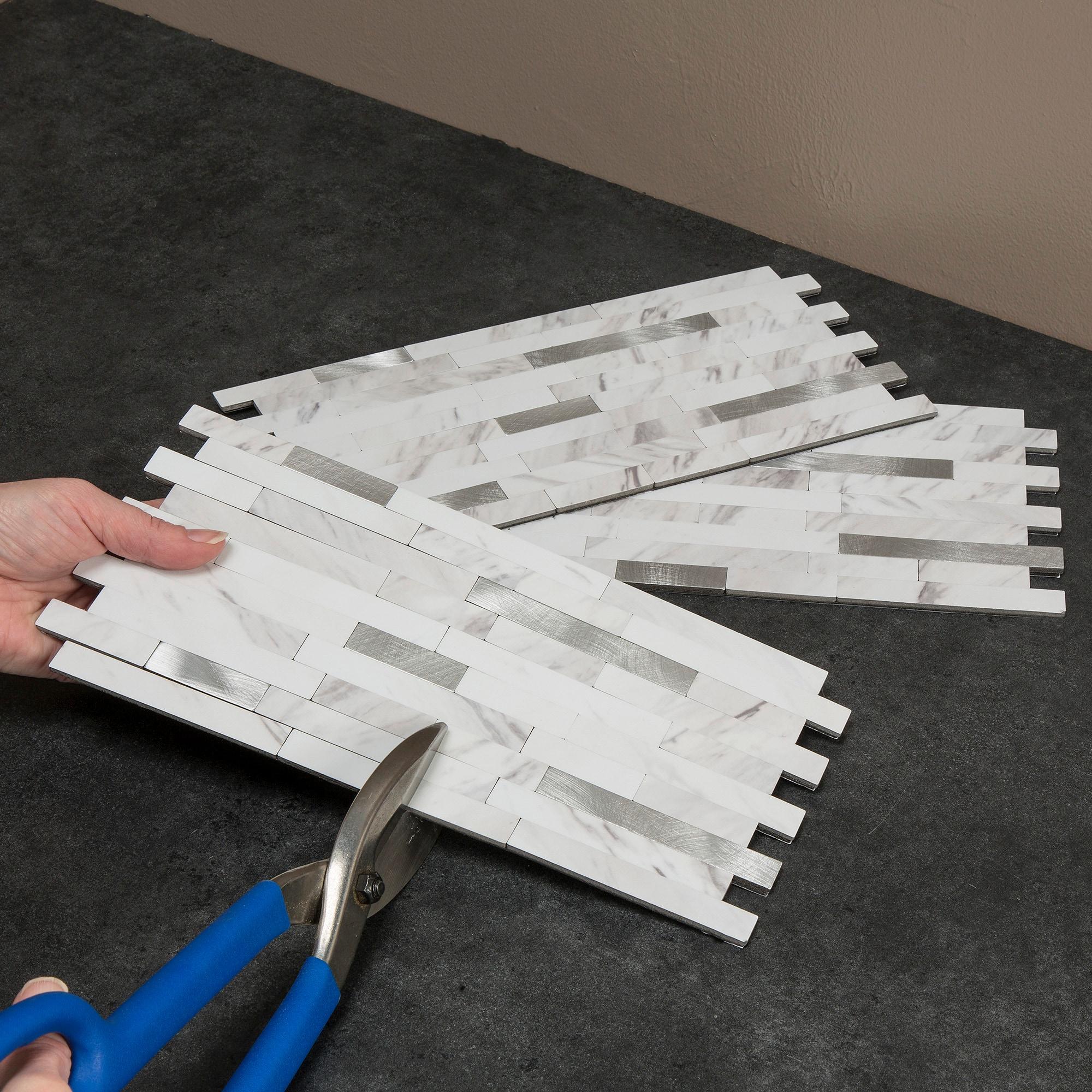 Aspect Aspect Peel and Stick Collage Tile (Set of 5)