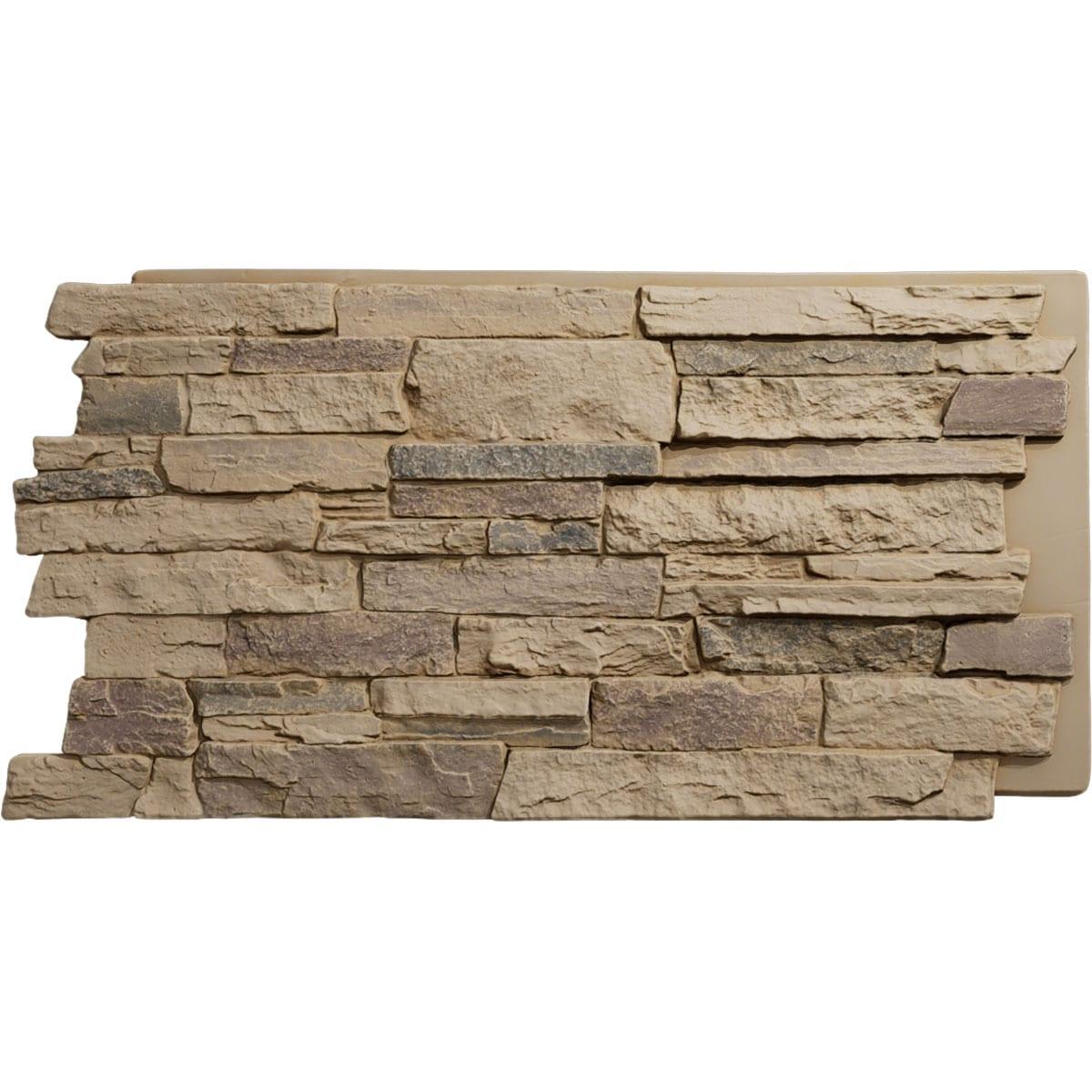 Acadia Ledge Stacked Faux Stone Wall Paneling