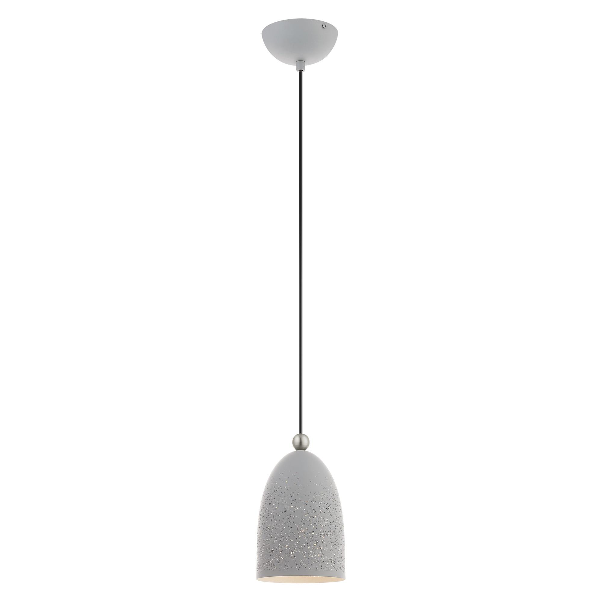 Livex Lighting Arlington 1 - Light Pendant in  Nordic Gray