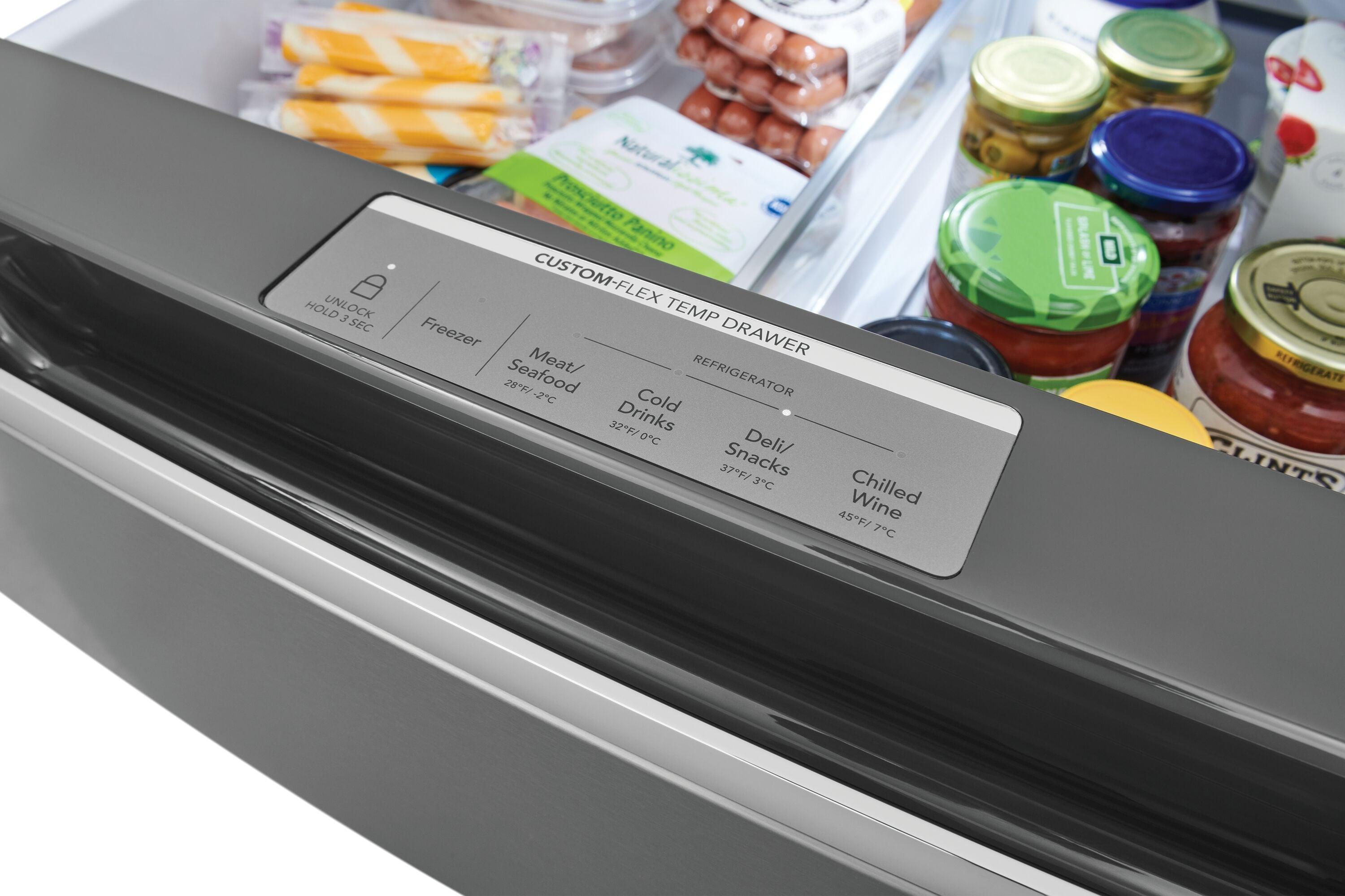 Frigidaire Grms2773a Gallery 36" Wide 26.3 Cu. Ft. Energy Star Certified French Door