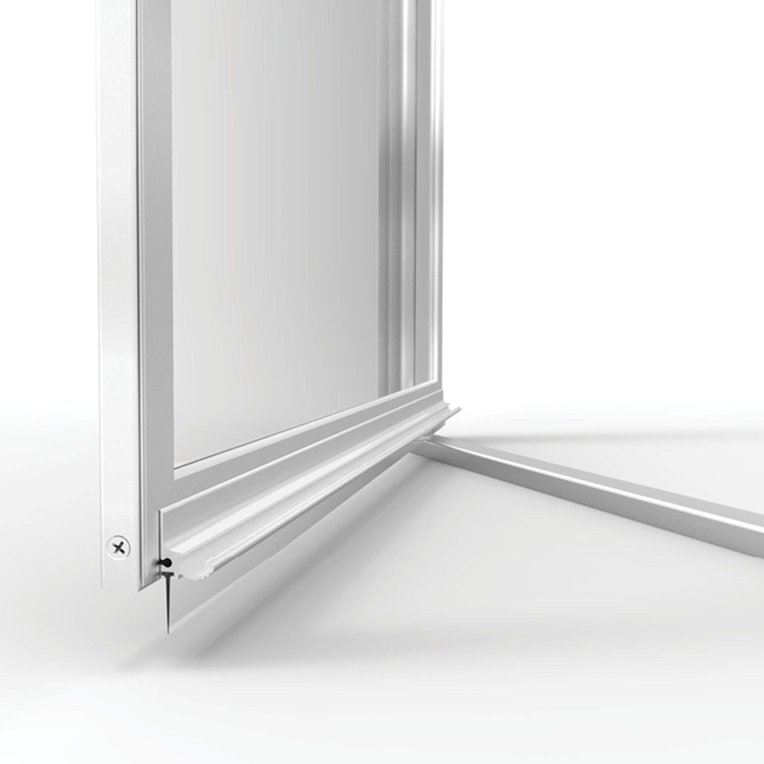 Deluxe 57.5'' W 68.6'' H Framed Neo-angle Reversible Shower Enclosure