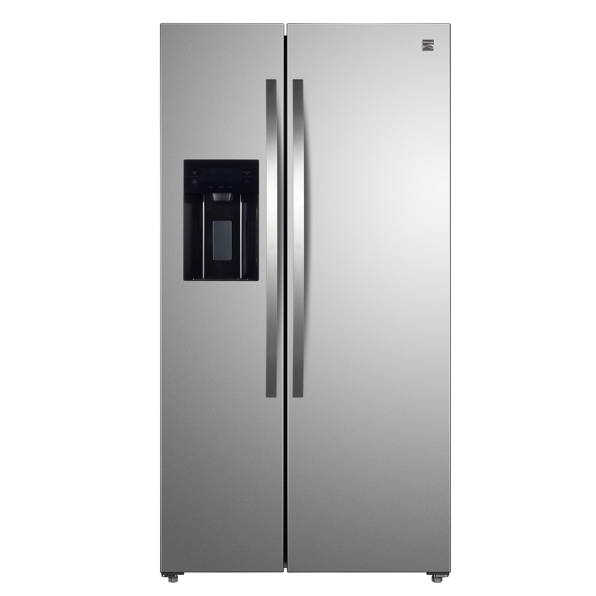 Kenmore 20 Cu. ft. 36-inch Depth Side-by-Side ENERGY STAR® Refrigerator/Freezer, Stainless Steel