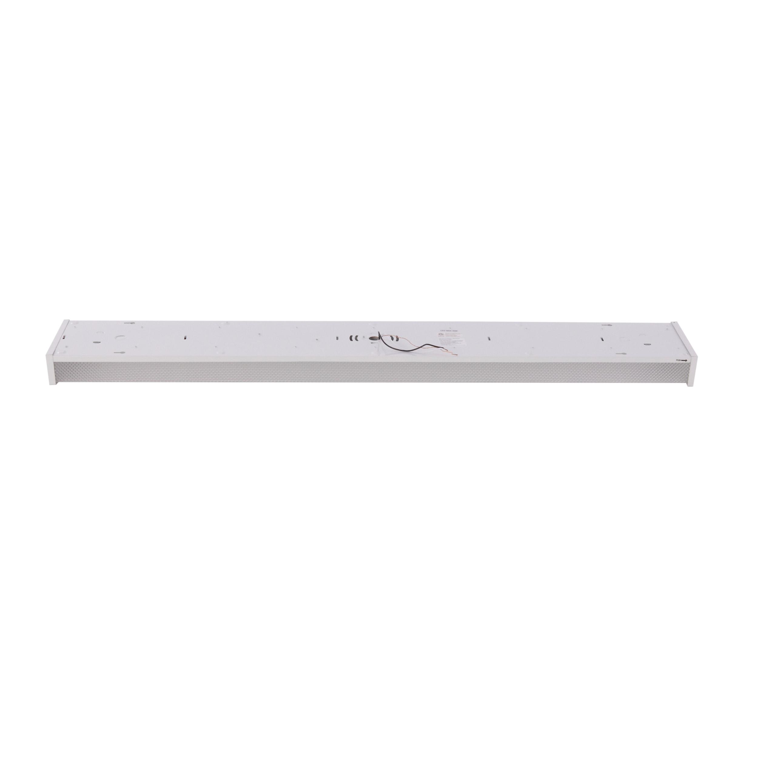 Maxim 57523 Ceiling Wrap 48" Wide Led Flush Mount Linear Ceiling Fixture - White