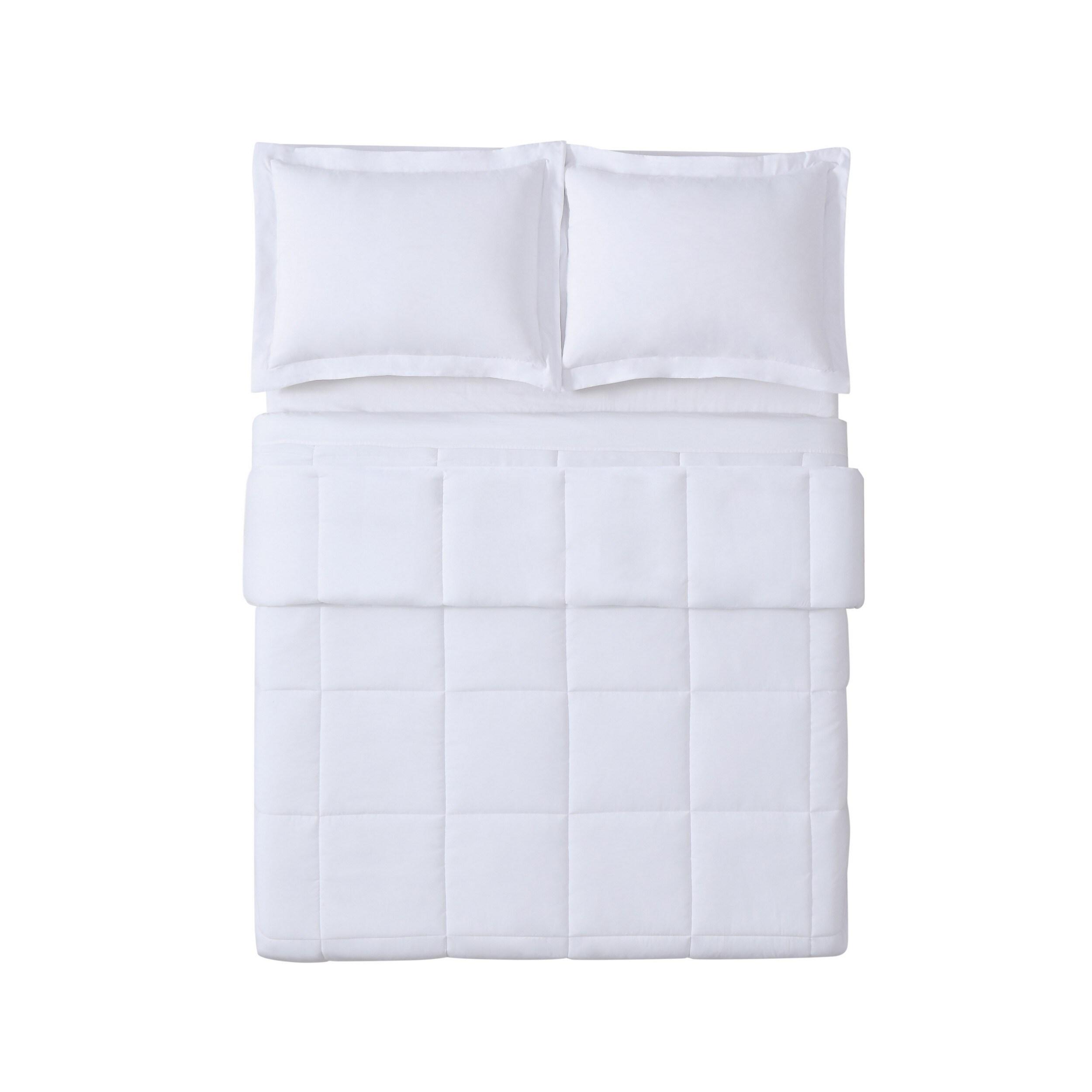 Truly Soft Everyday Baffle Box Stitch Comforter Set