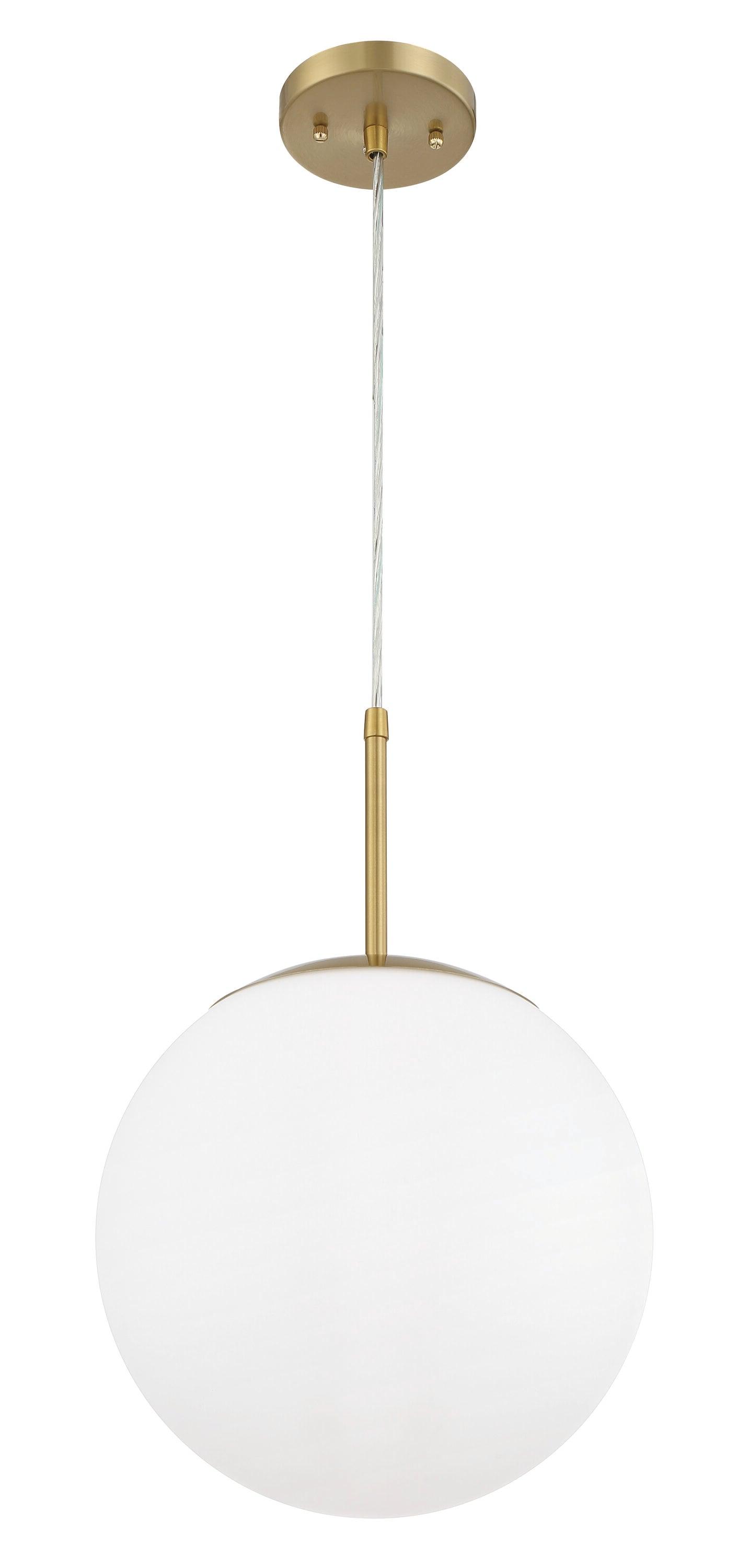 Craftmade Lighting Gaze 1 - Light Pendant in  Satin Brass