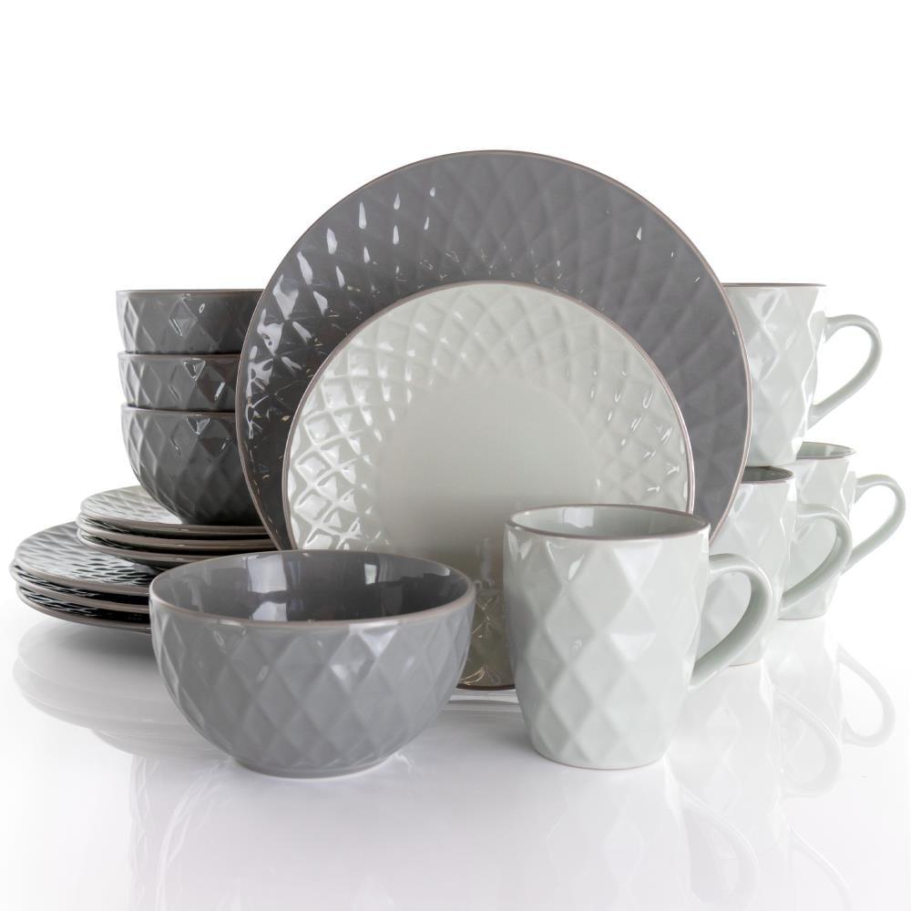 Alec Stoneware Dinnerware - Set of 16