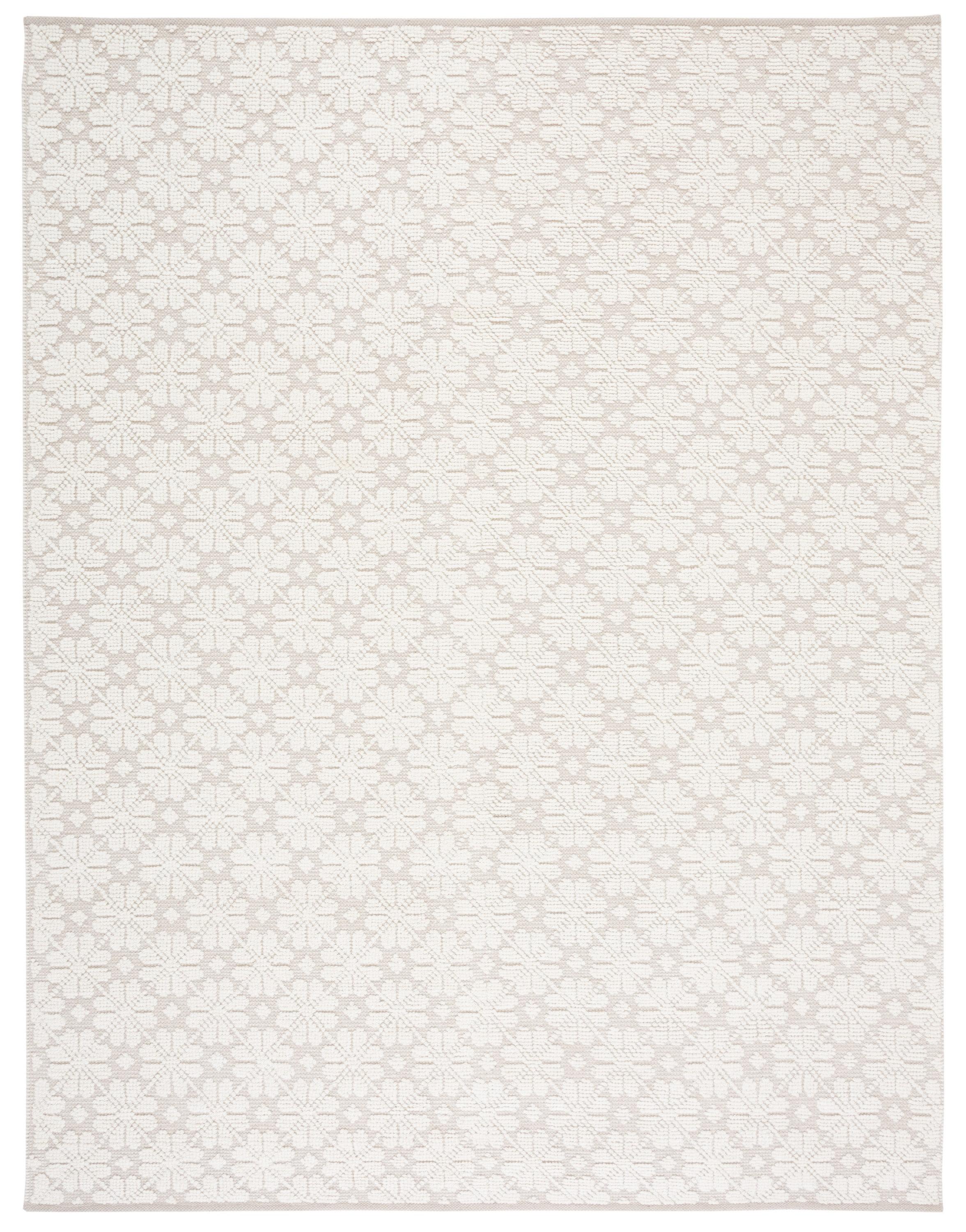 Vermont VRM106 Hand Woven Indoor Area Rug - Ivory - 9'x12' - Safavieh