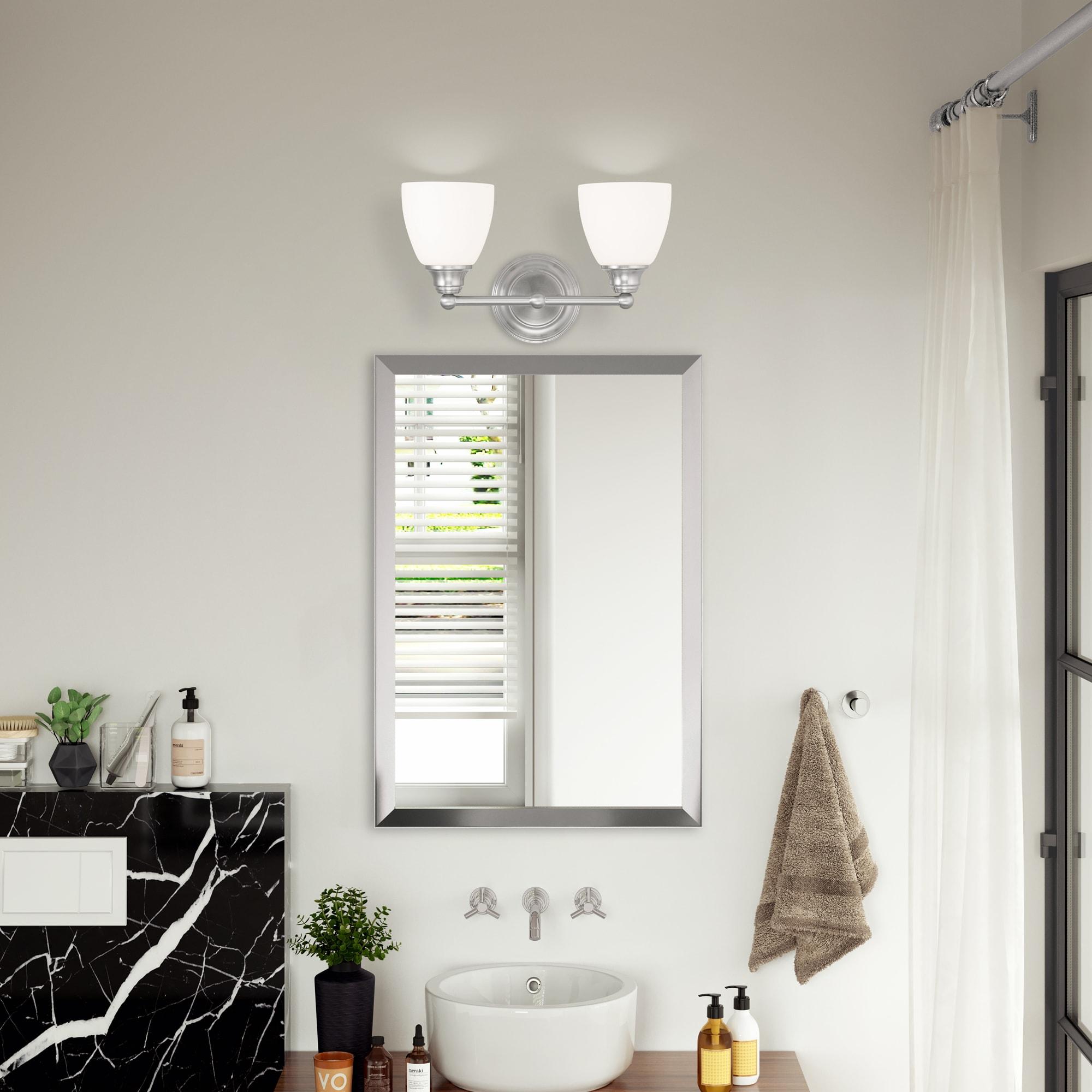 Livex Lighting Somerville 2 - Light Vanity in  Brushed Nickel