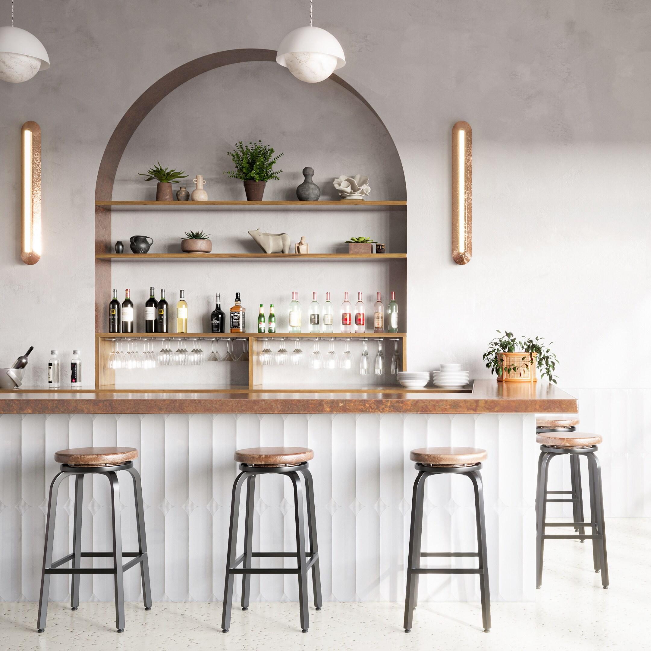 Radiant Inflex 4.43'' W x 17.62'' L Crackled Ceramic Subway Wall Tile (6.53 Sq. Ft. / Case)