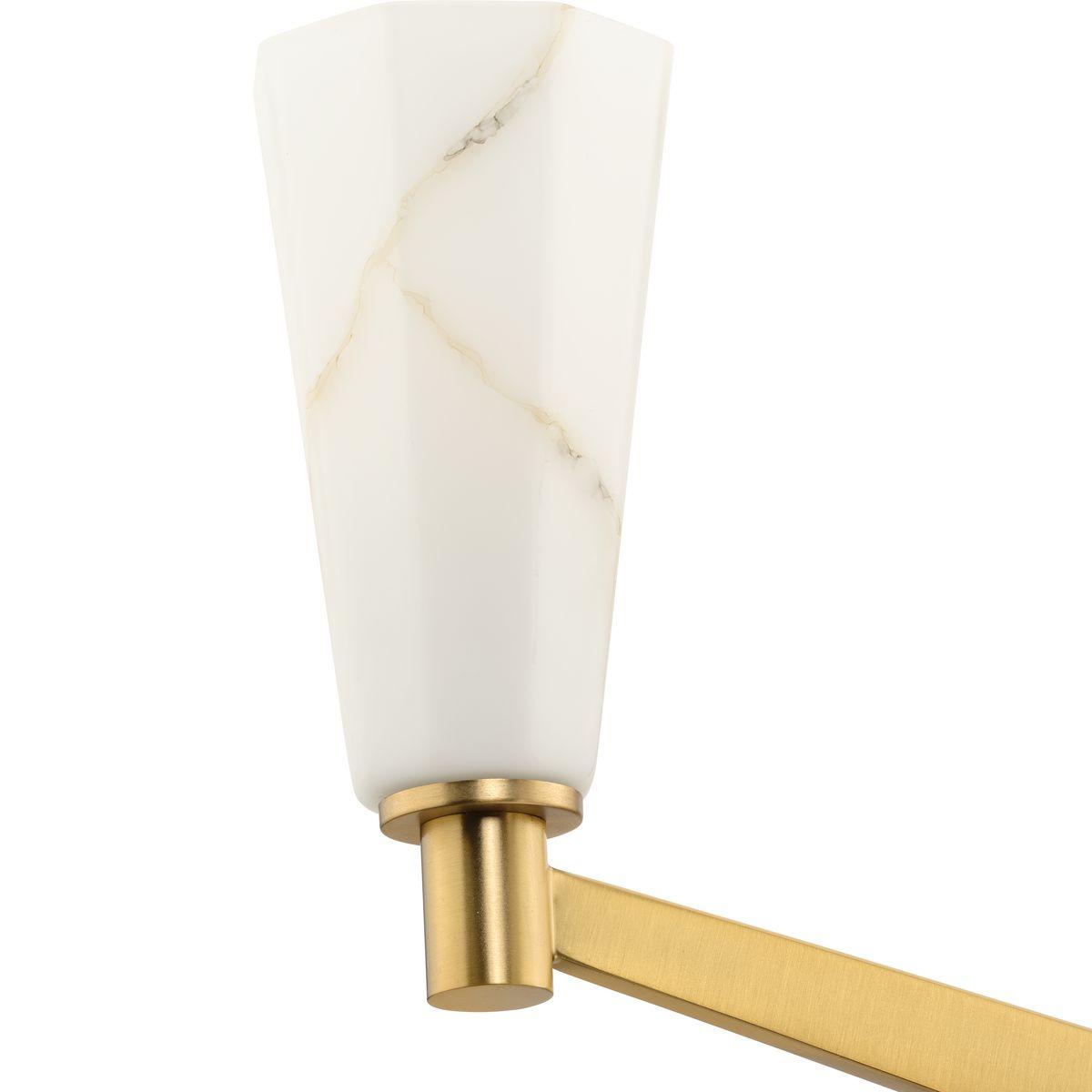 Progress Lighting Tosca 6 - Light Chandelier in  Brushed Bronze