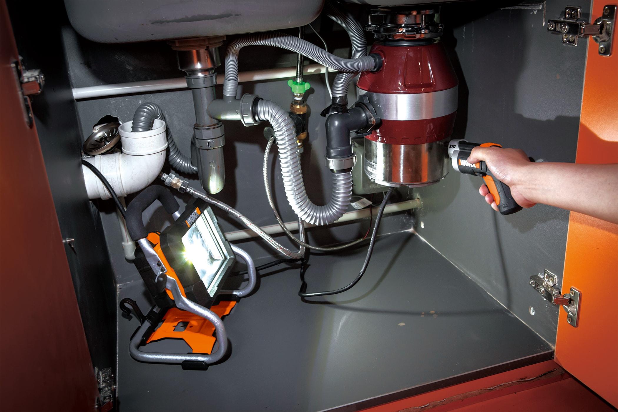 Worx WX026L.9 20V Power Share LED Work Light (Tool Only)