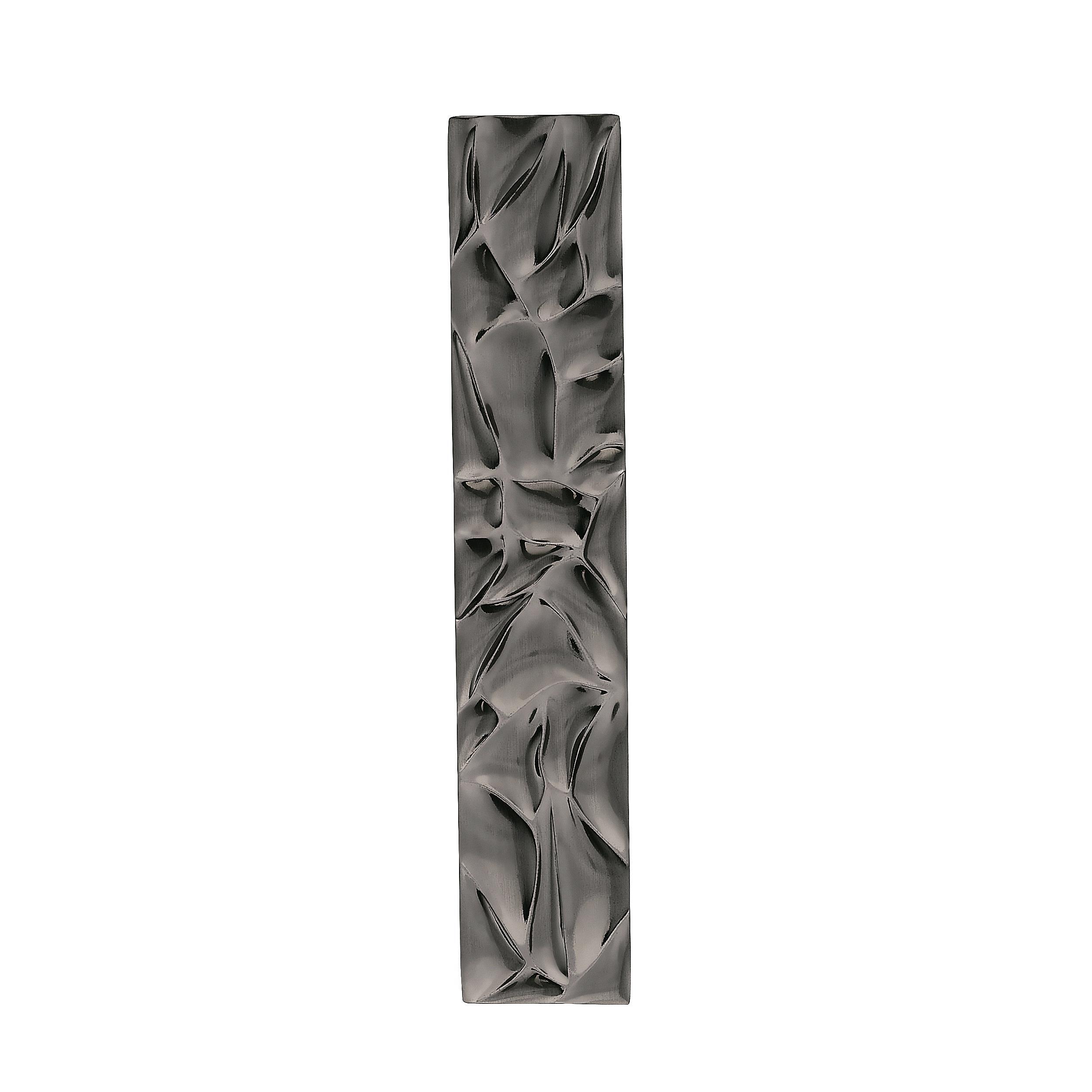 Calathea Black Chrome Modern Cabinet Pull with Mounting Hardware