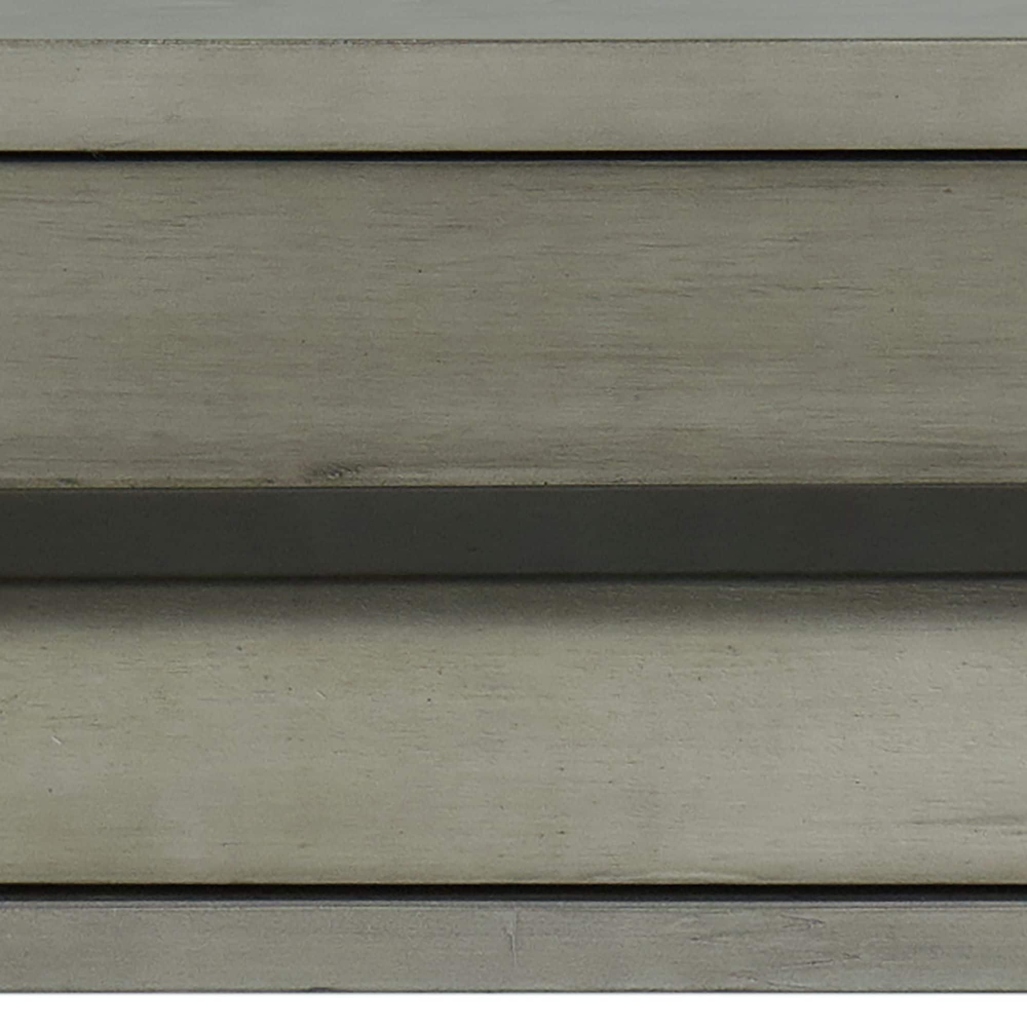 Picket House Furnishings Tropez Coffee Table in Grey