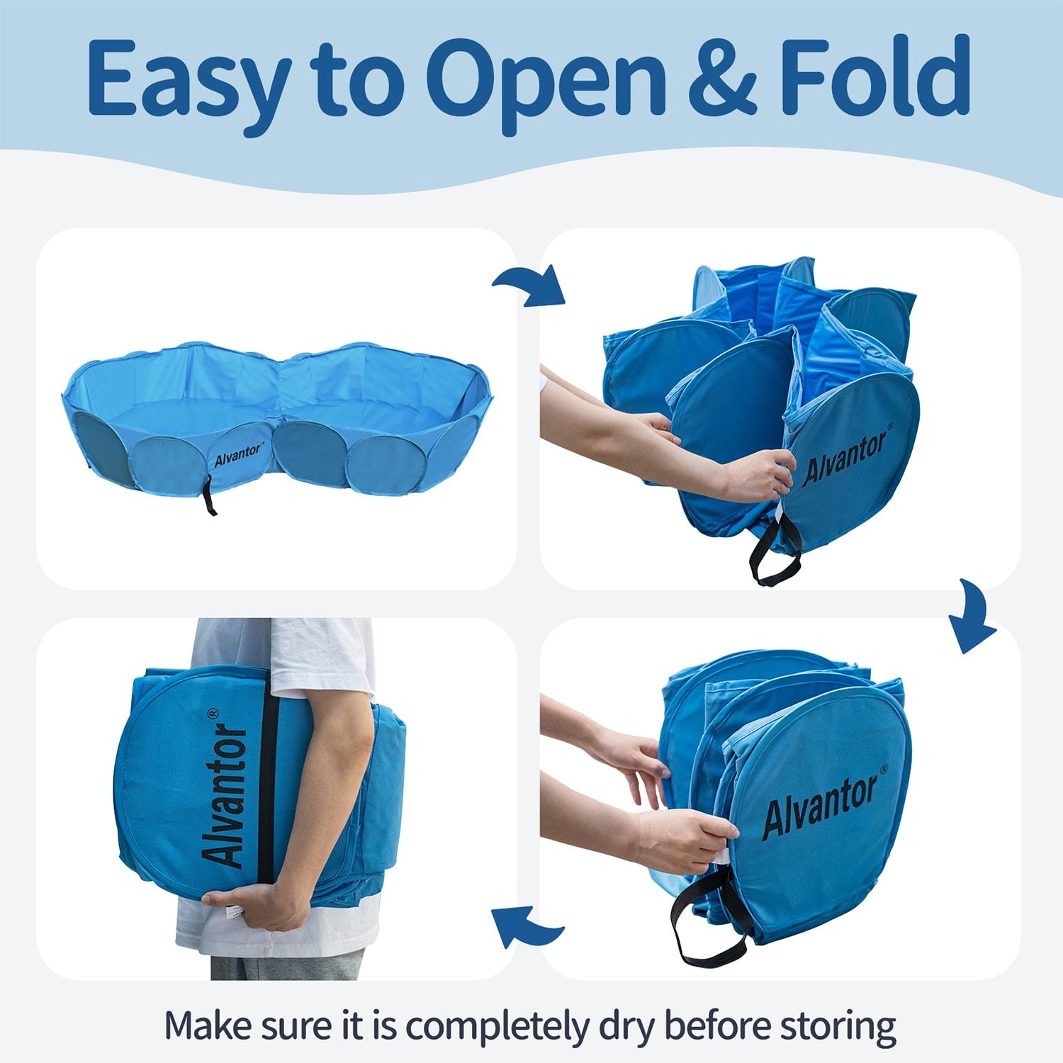 Pop Up Outdoor Privacy 1 Person Tent with Heavy Duty Mat