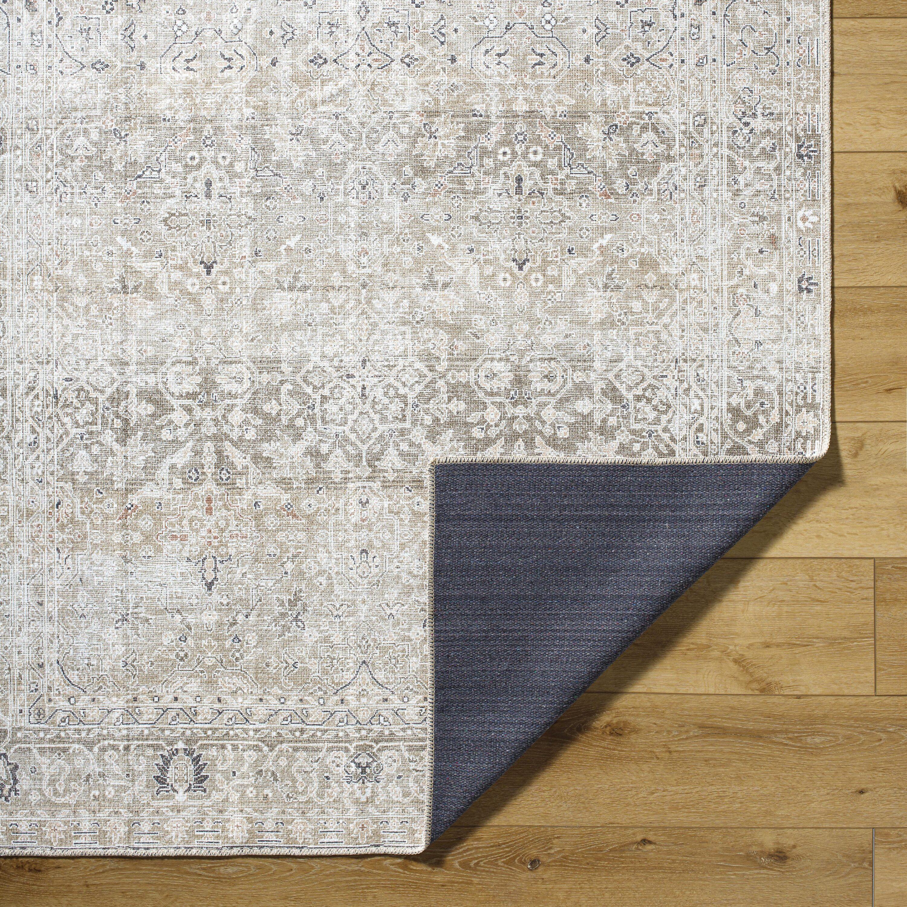 Our PNW Home x Livabliss Our PNW Home x Livabliss Machine Washable Oriental Boho Brown Area Rug
