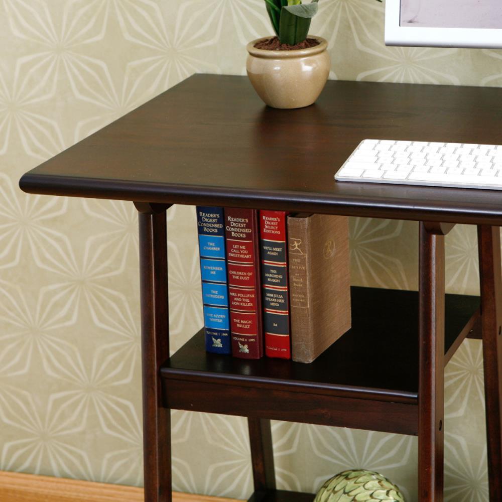 SEI Furniture Gavin Desk in Espresso
