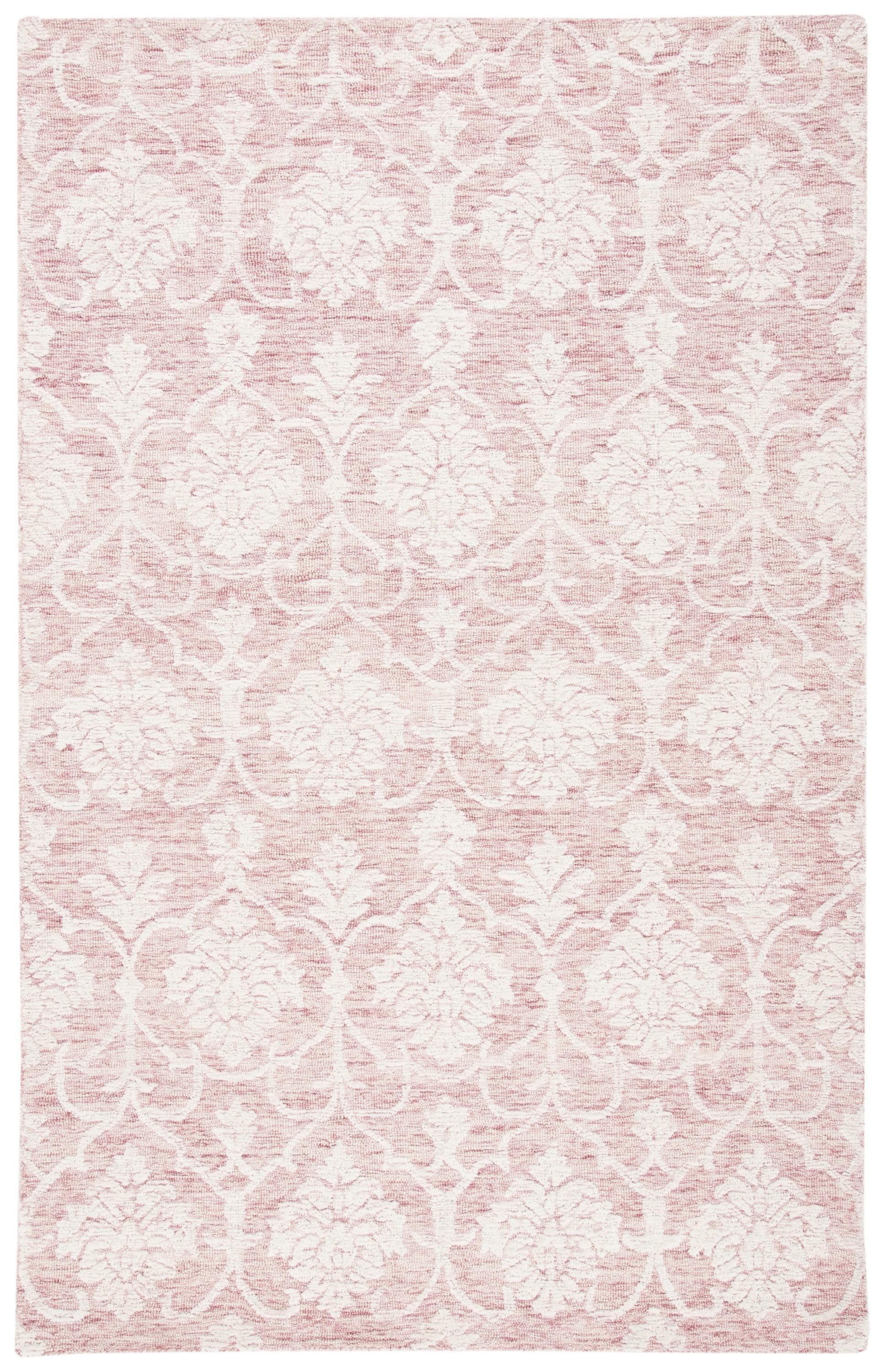 Metro MET996 Hand Tufted Indoor Area Rug - Pink/Ivory - 5'x8' - Safavieh