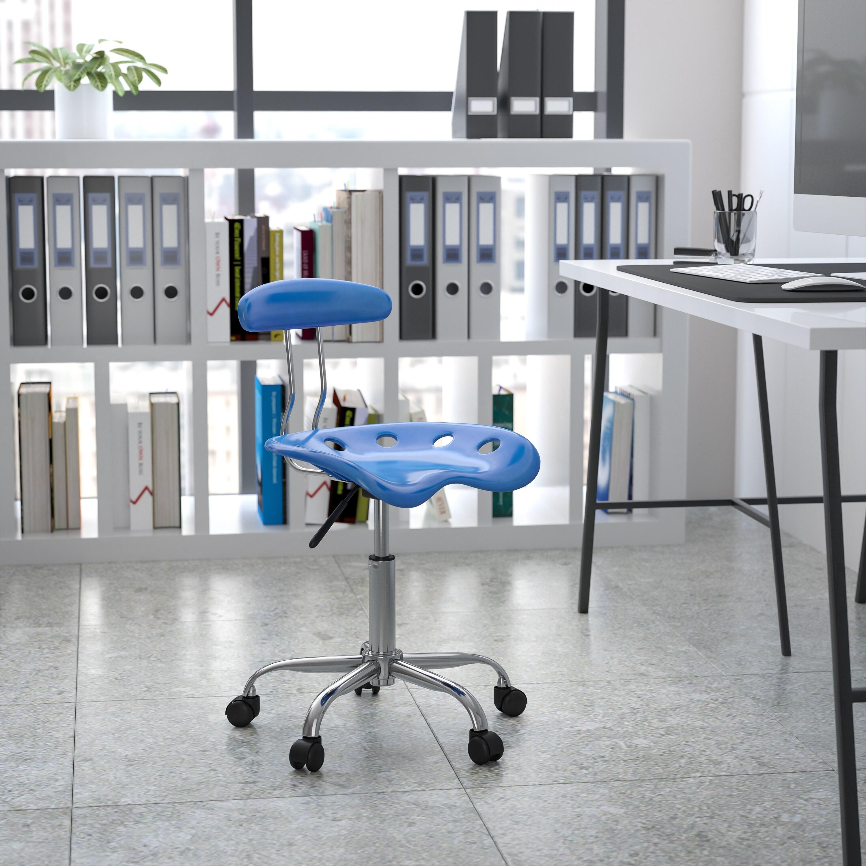 Low-Back Tractor Seat Computer Task Chair