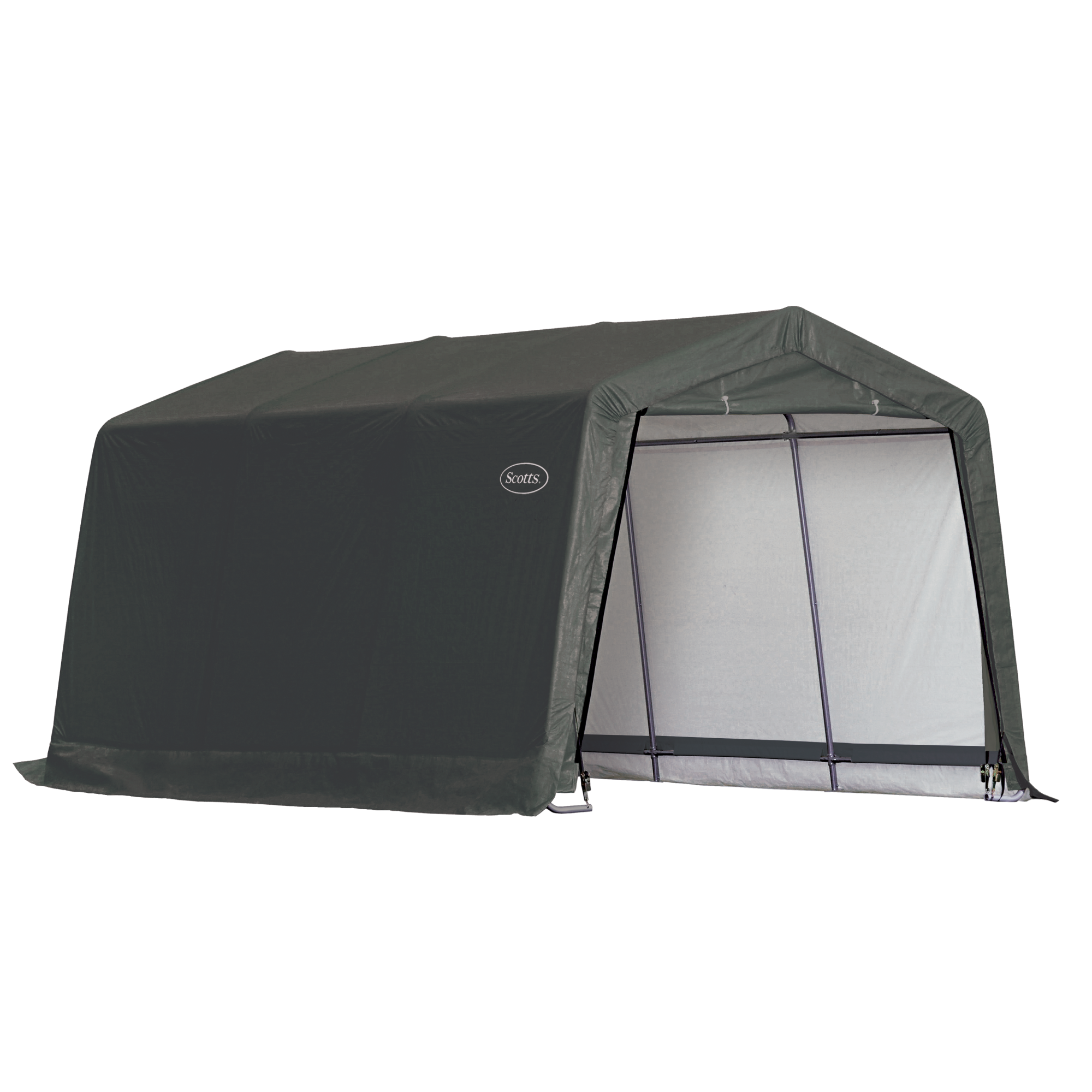 Scotts Storage Shed 10 x 15 x 8 Green Peak