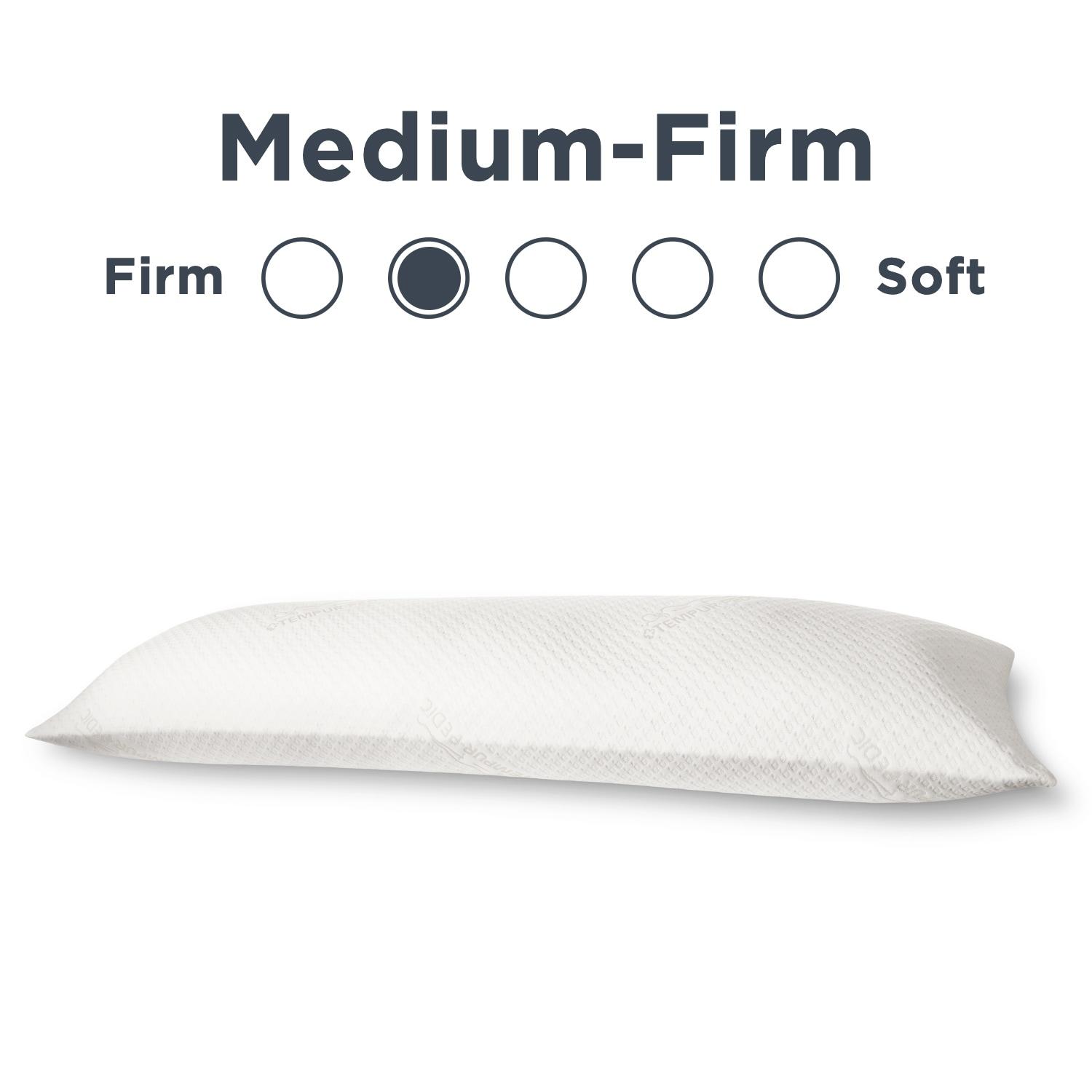 Tempur-Pedic Tempur-Body Memory Foam Pillow, Standard, Adult